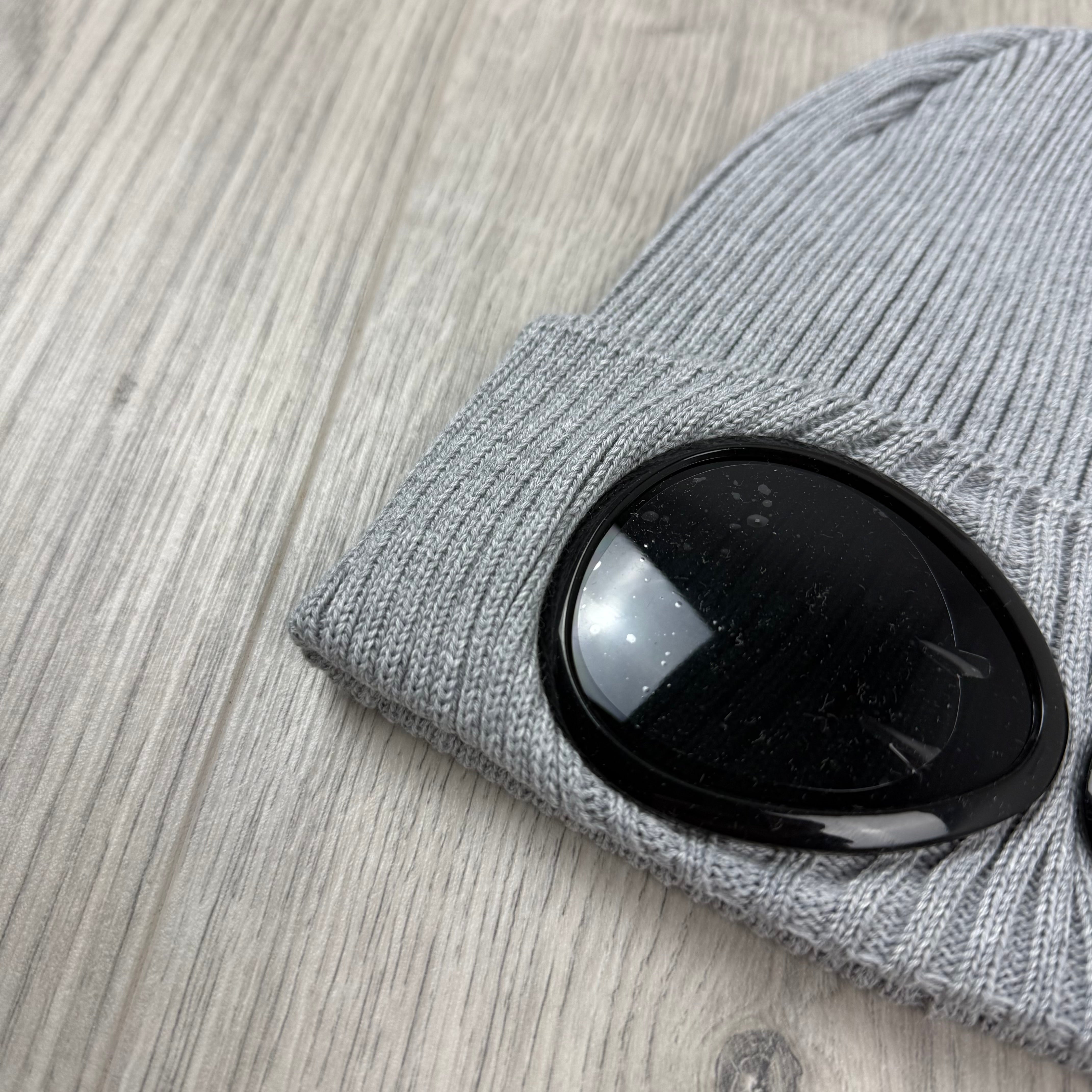 CP Company Goggle Beanie - Grey