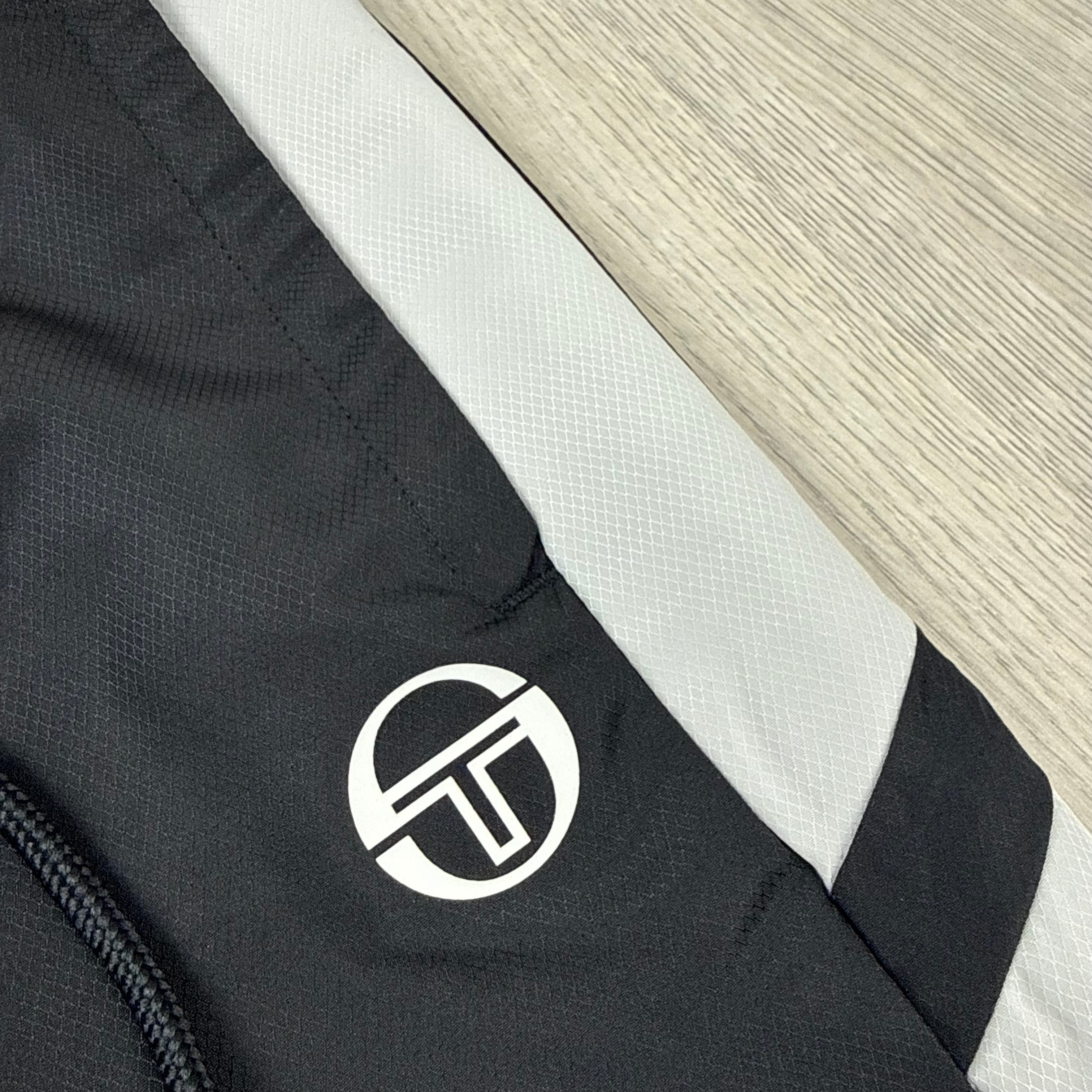 Sergio Tacchini 'Alettone PL' Jersey Shorts - Black