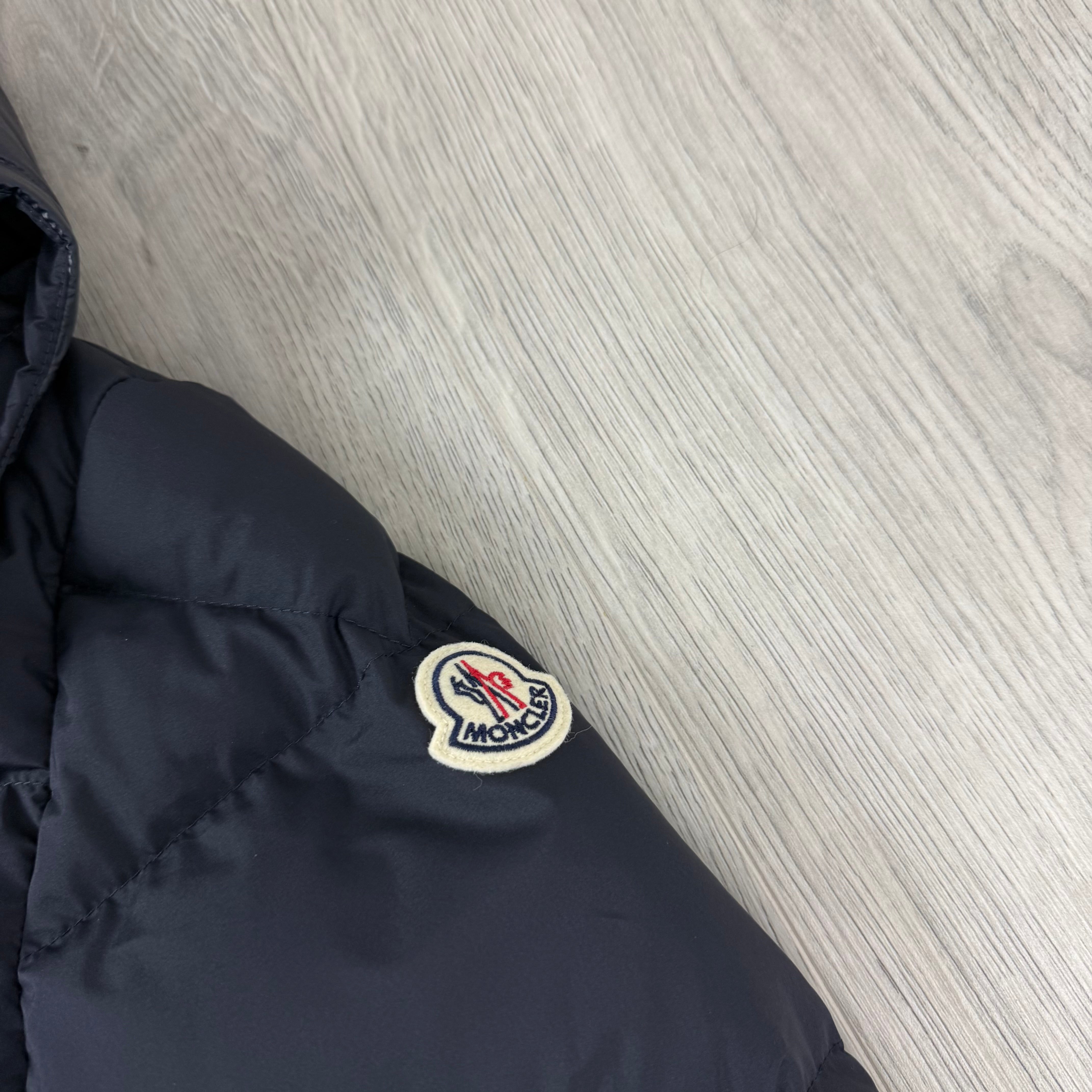 Moncler Junior Barin Down Jacket - Navy
