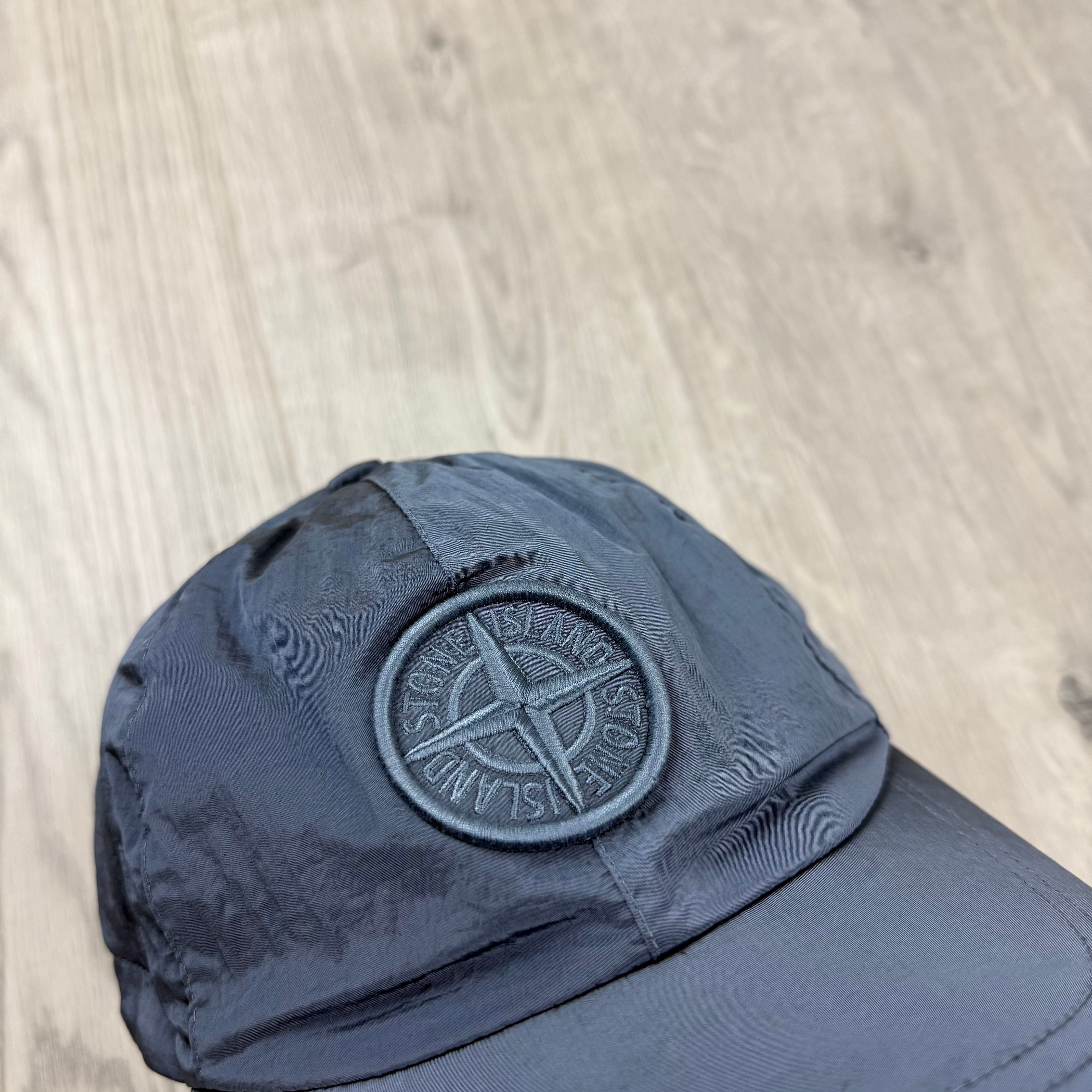 Stone Island Metal Baseball Cap - Avio Blue