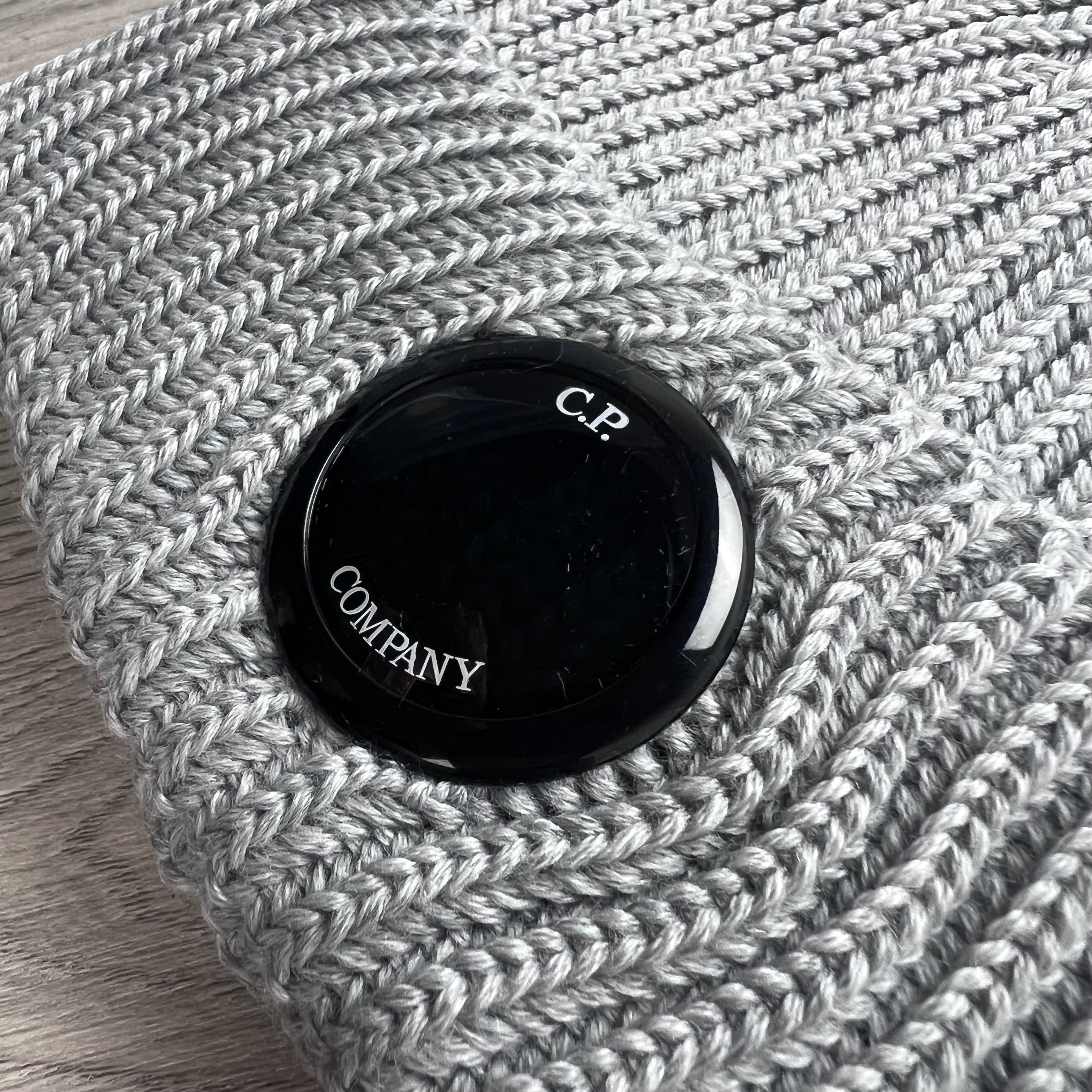 CP Company Lens Beanie - Moon Melange