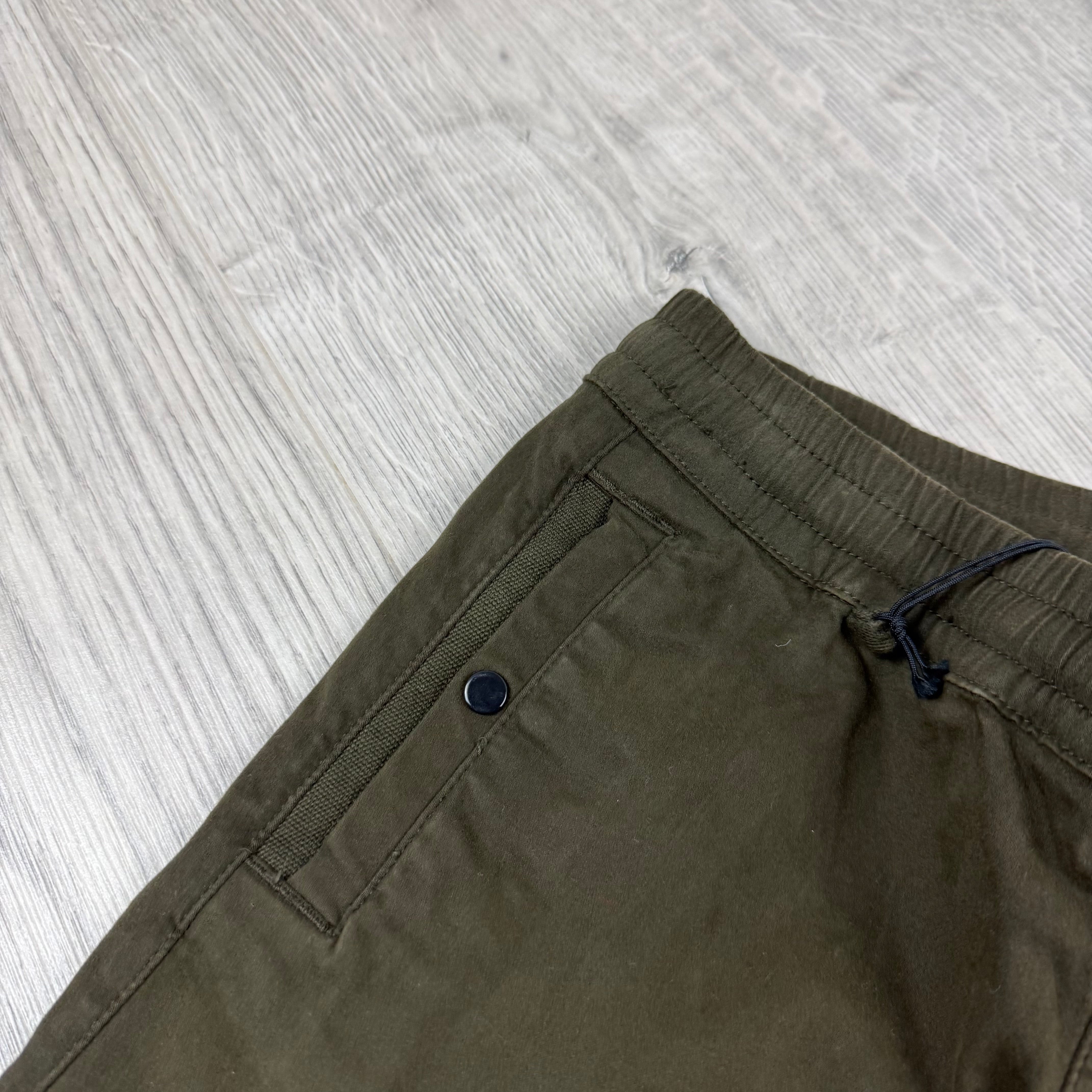 CP Company Junior Cargo Trousers - Ivy Green
