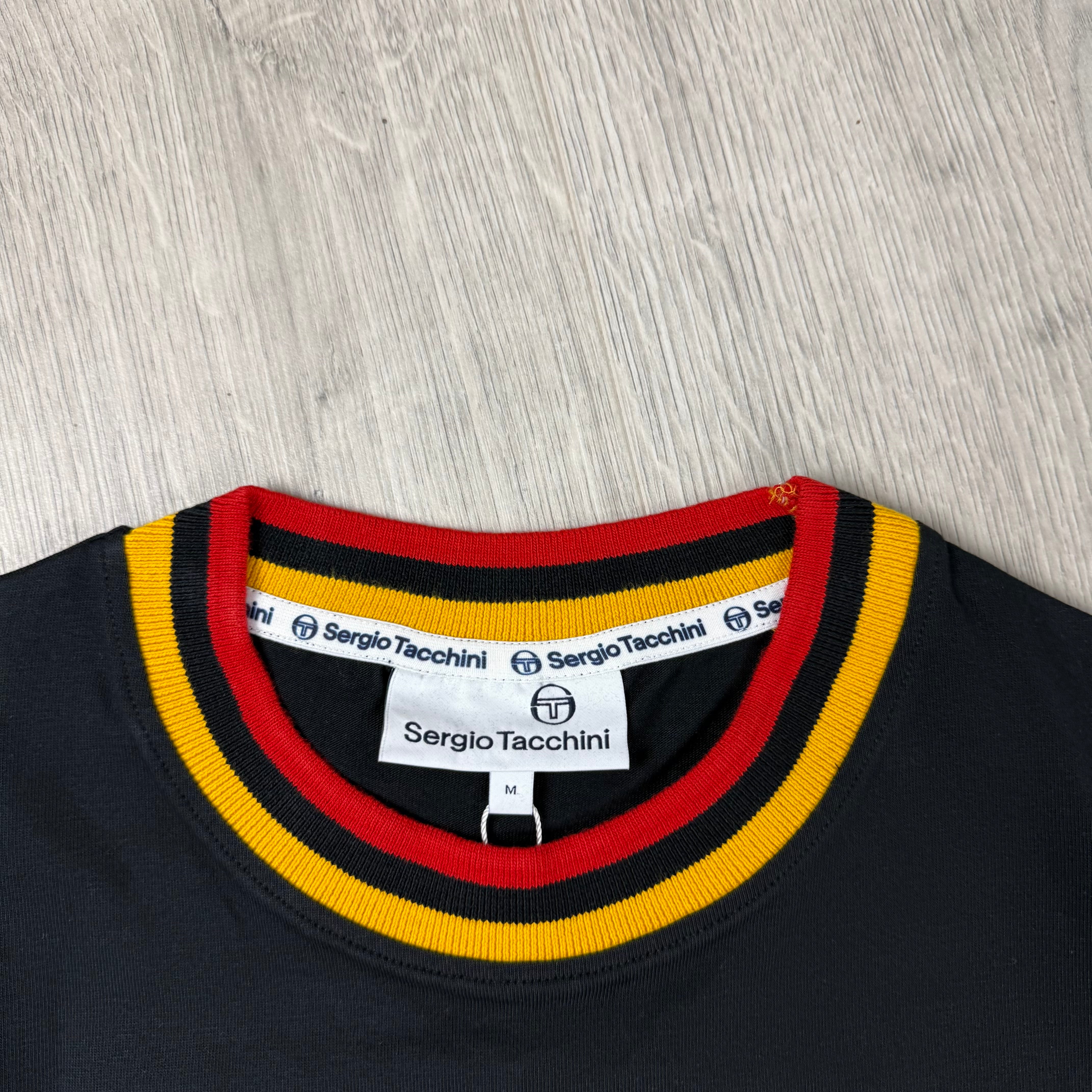 Sergio Tacchini 'Rainer FC' T-Shirt - Black