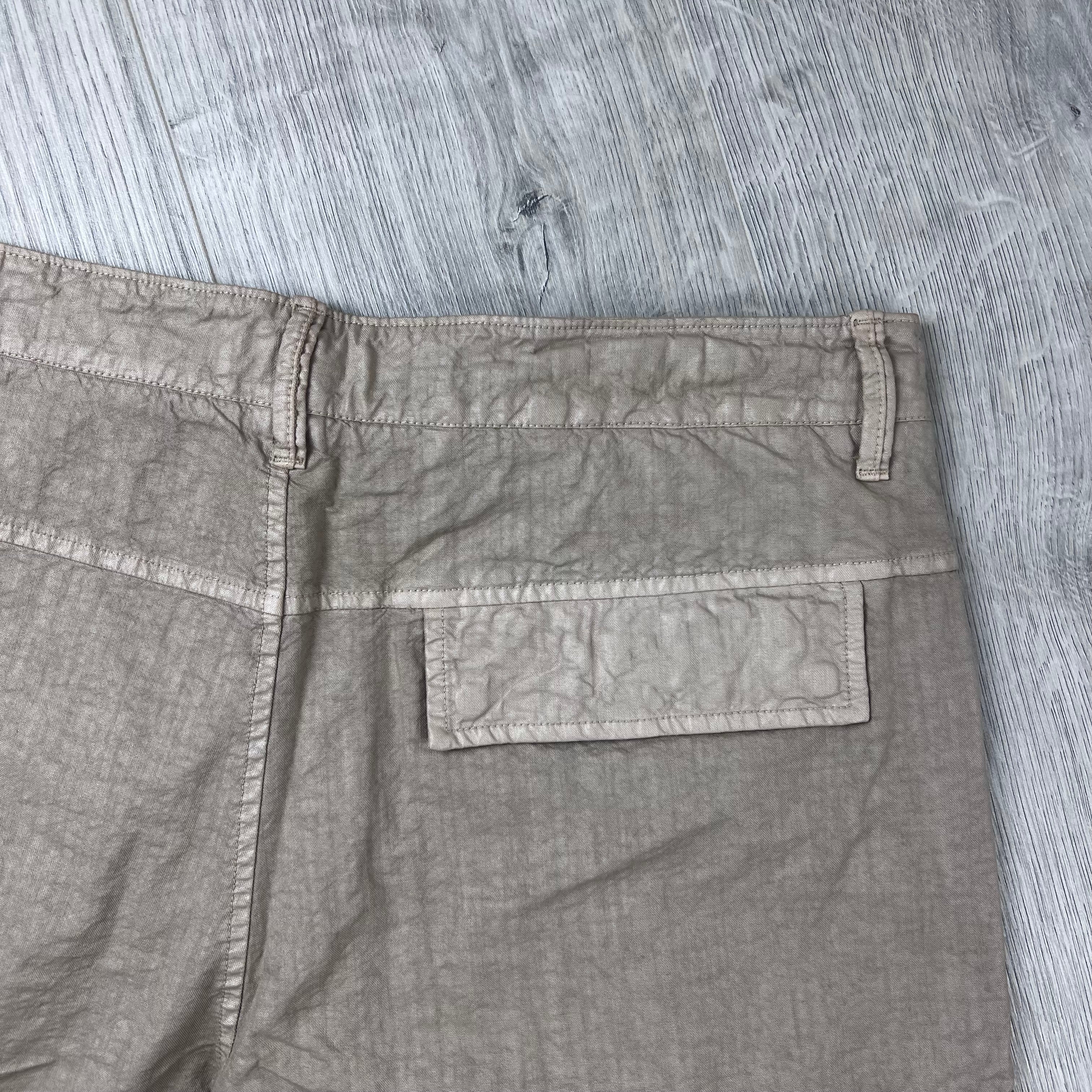 Stone Island 'Panama' Cargo Shorts - Desert
