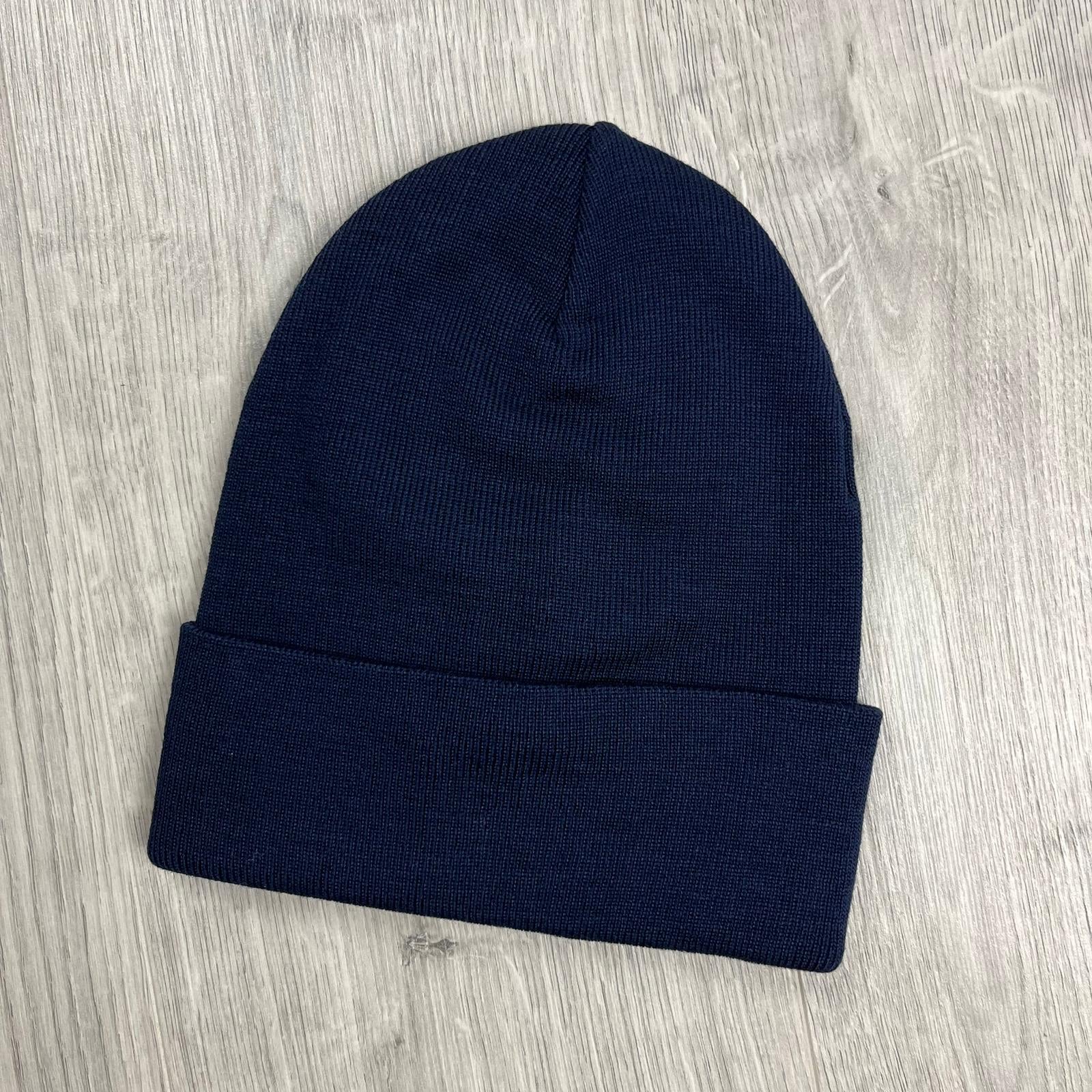 Moncler Grenoble Wool Beanie - Navy