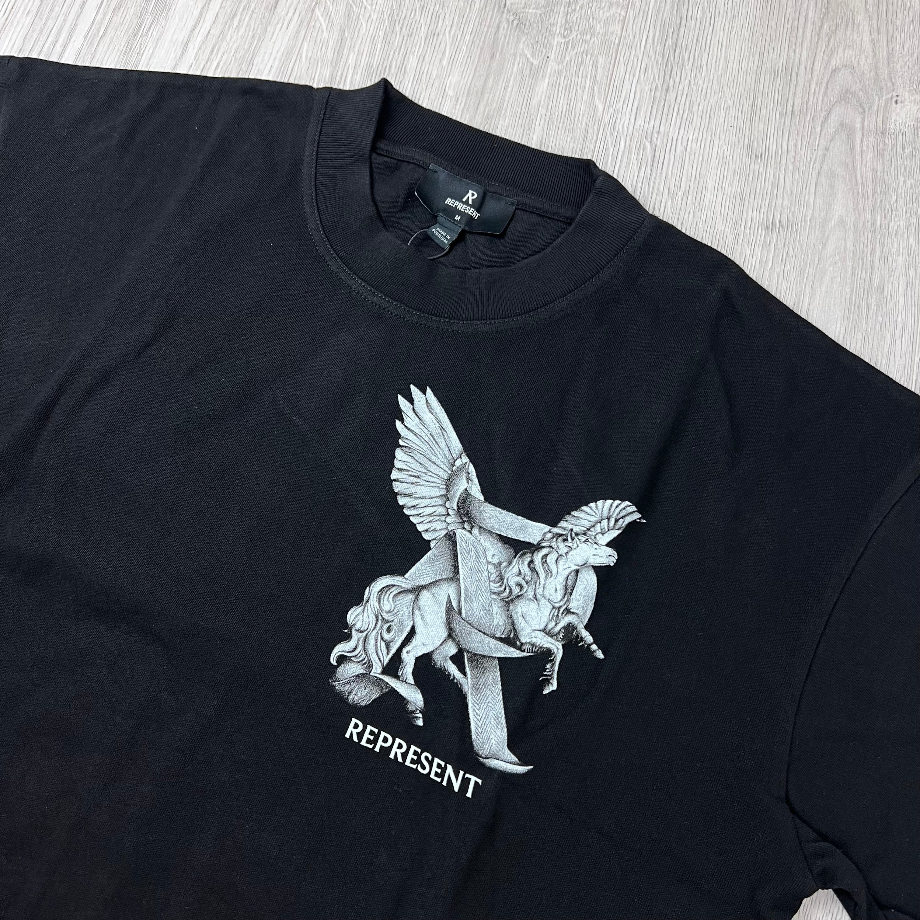 Represent 'Motion' T-Shirt - Jet Black