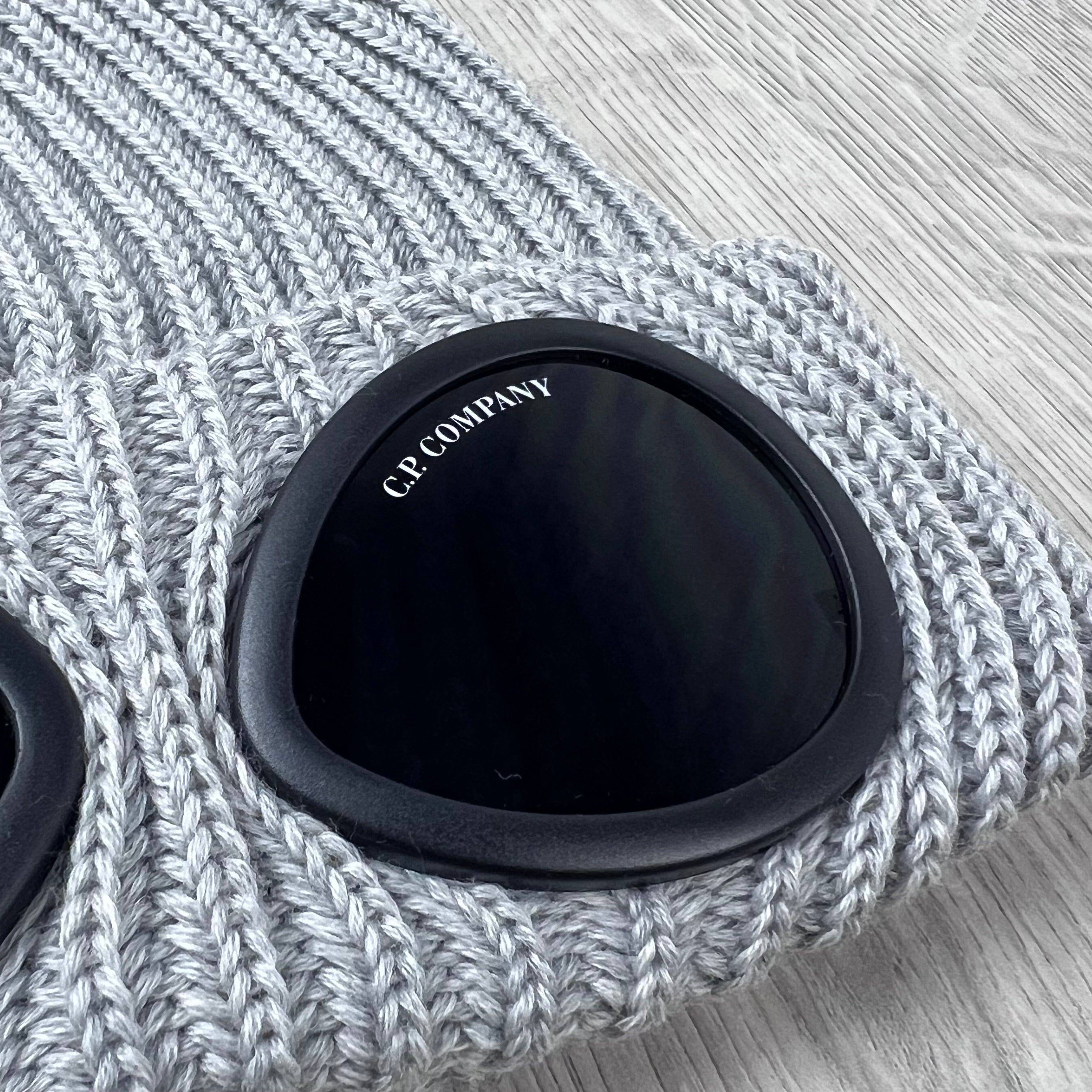 CP Company Goggle Beanie - Moon Melange
