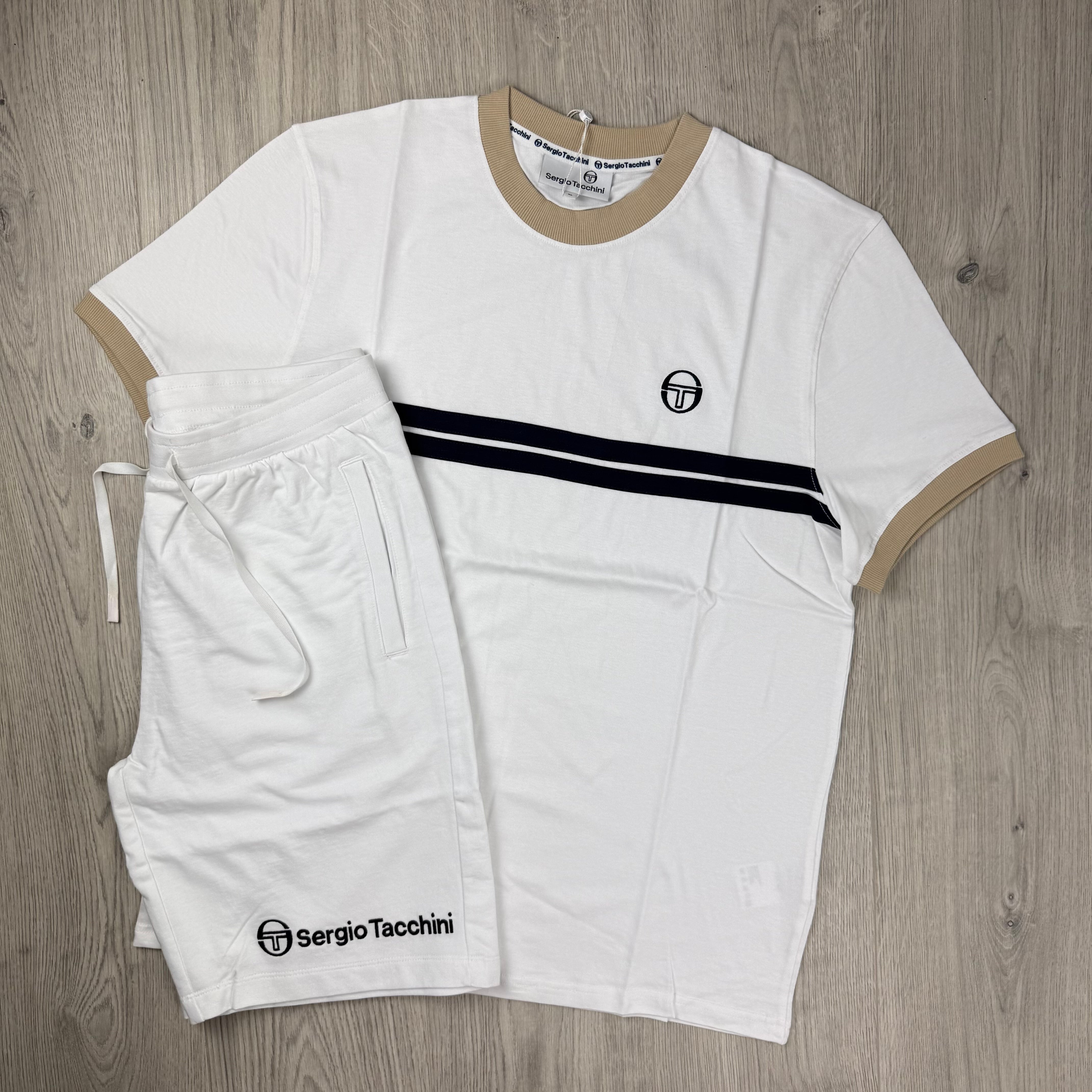 Sergio Tacchini 'Supermac' Set - White