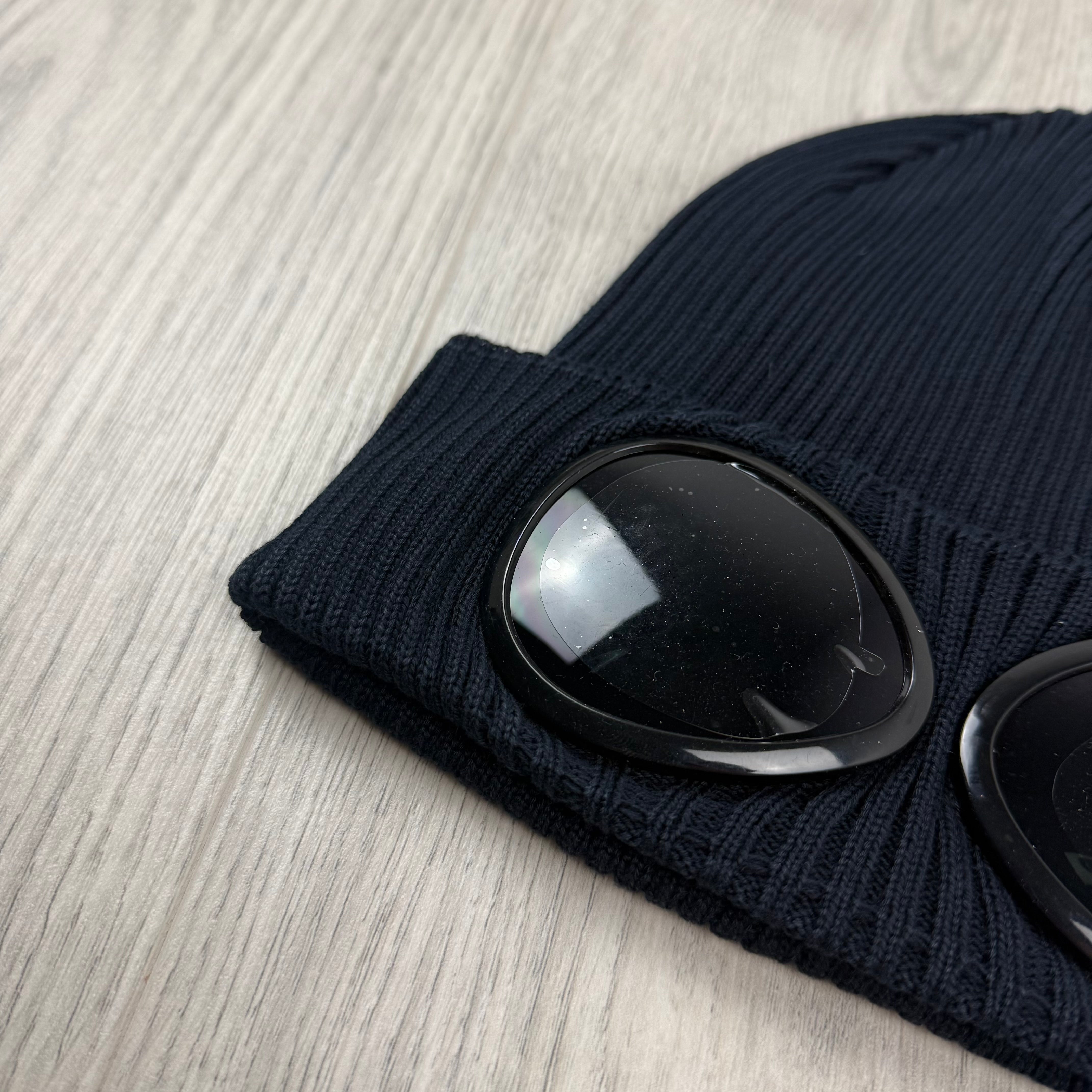 CP Company Goggle Beanie - Navy