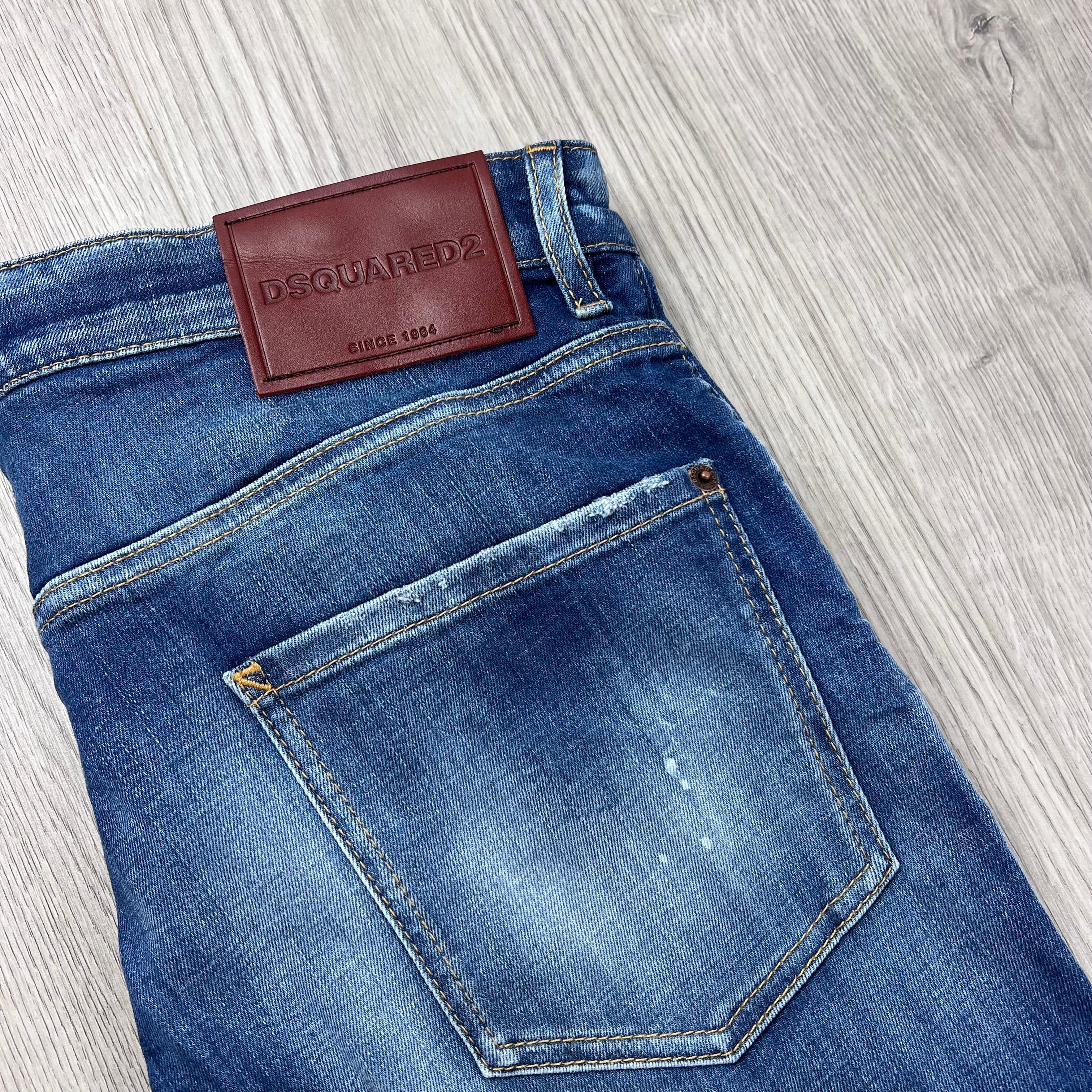 DSQUARED2 ‘Teddy’ Jeans - Blue