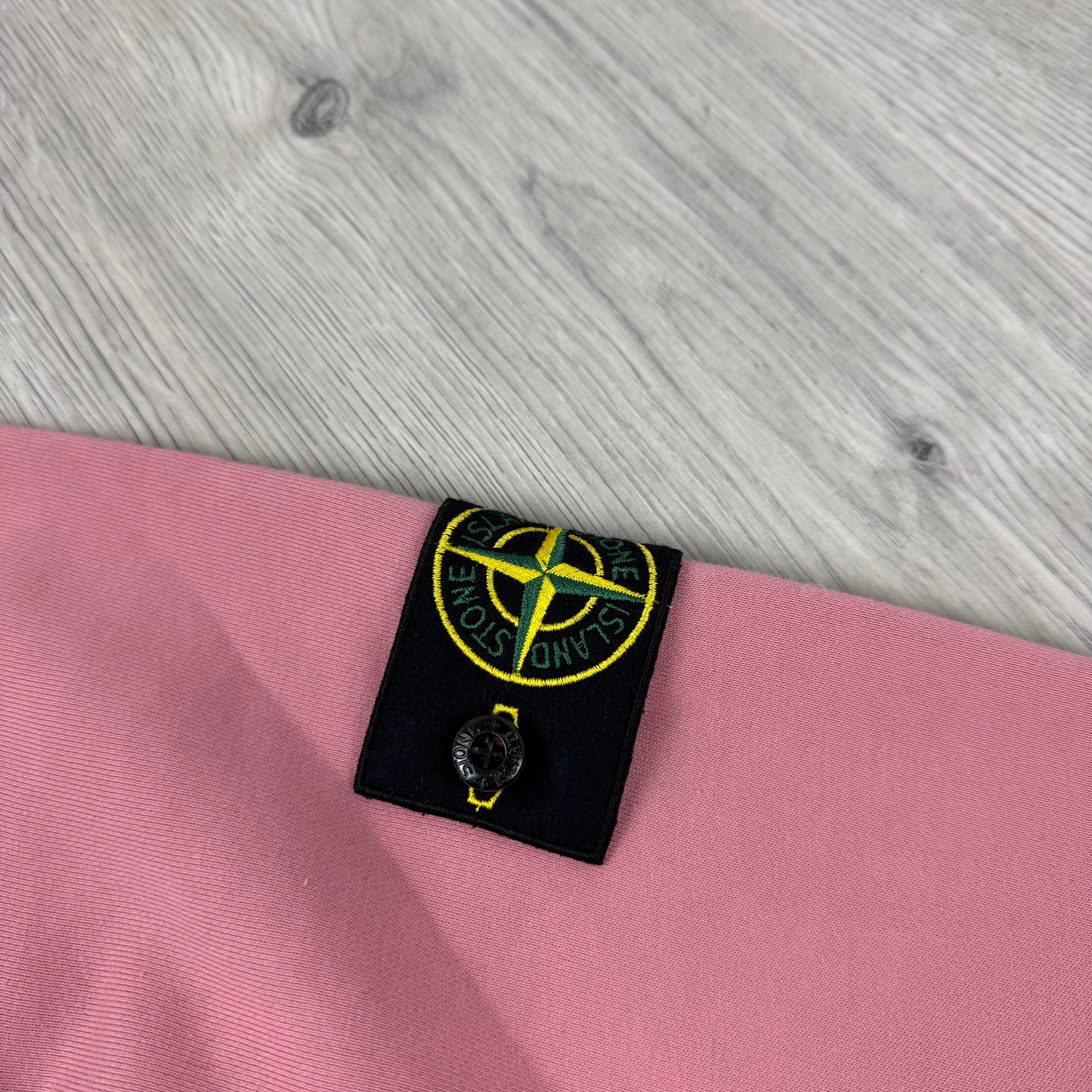 Stone Island Dyed Sweatshirt - Oleander