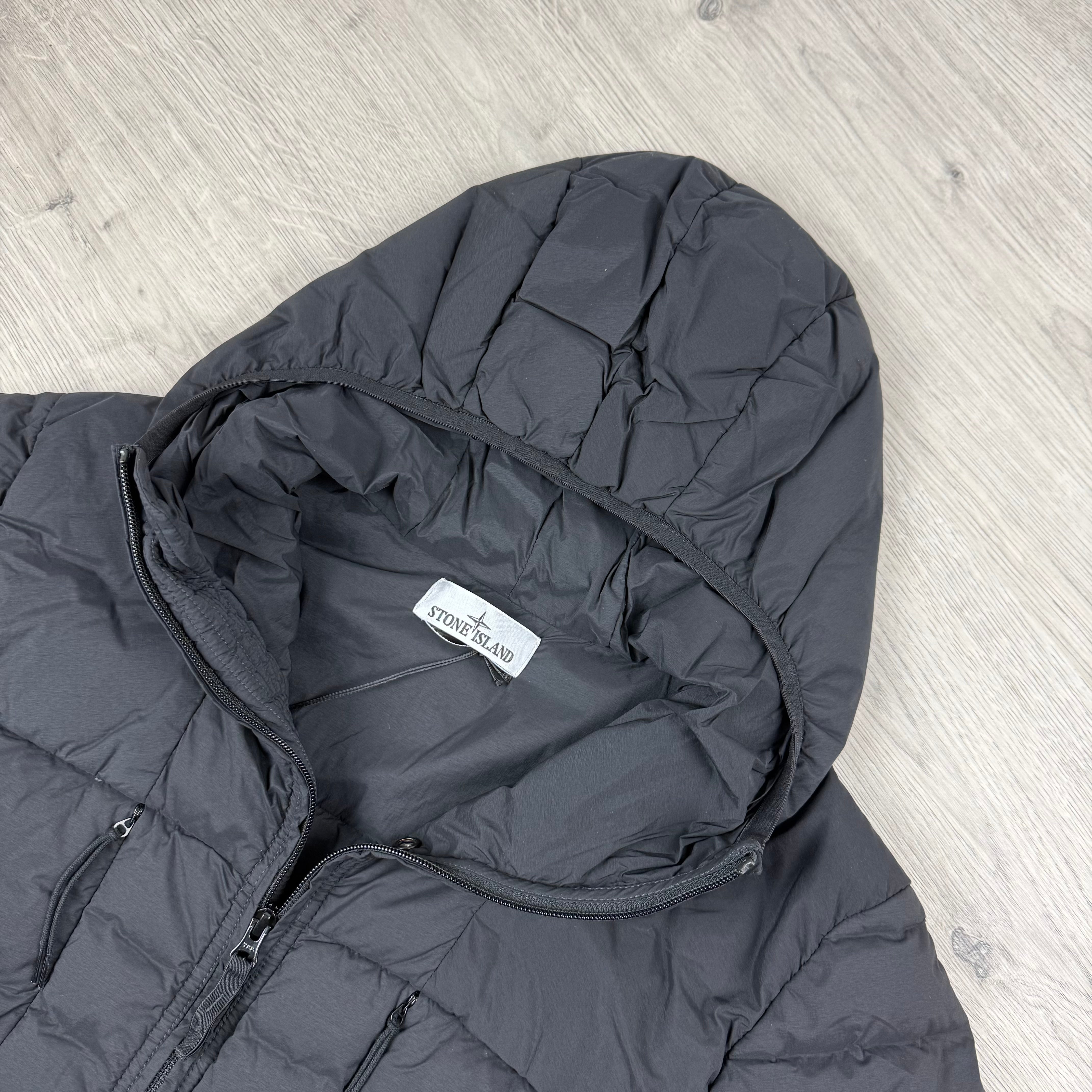 Stone Island Seamless Down Jacket - Black