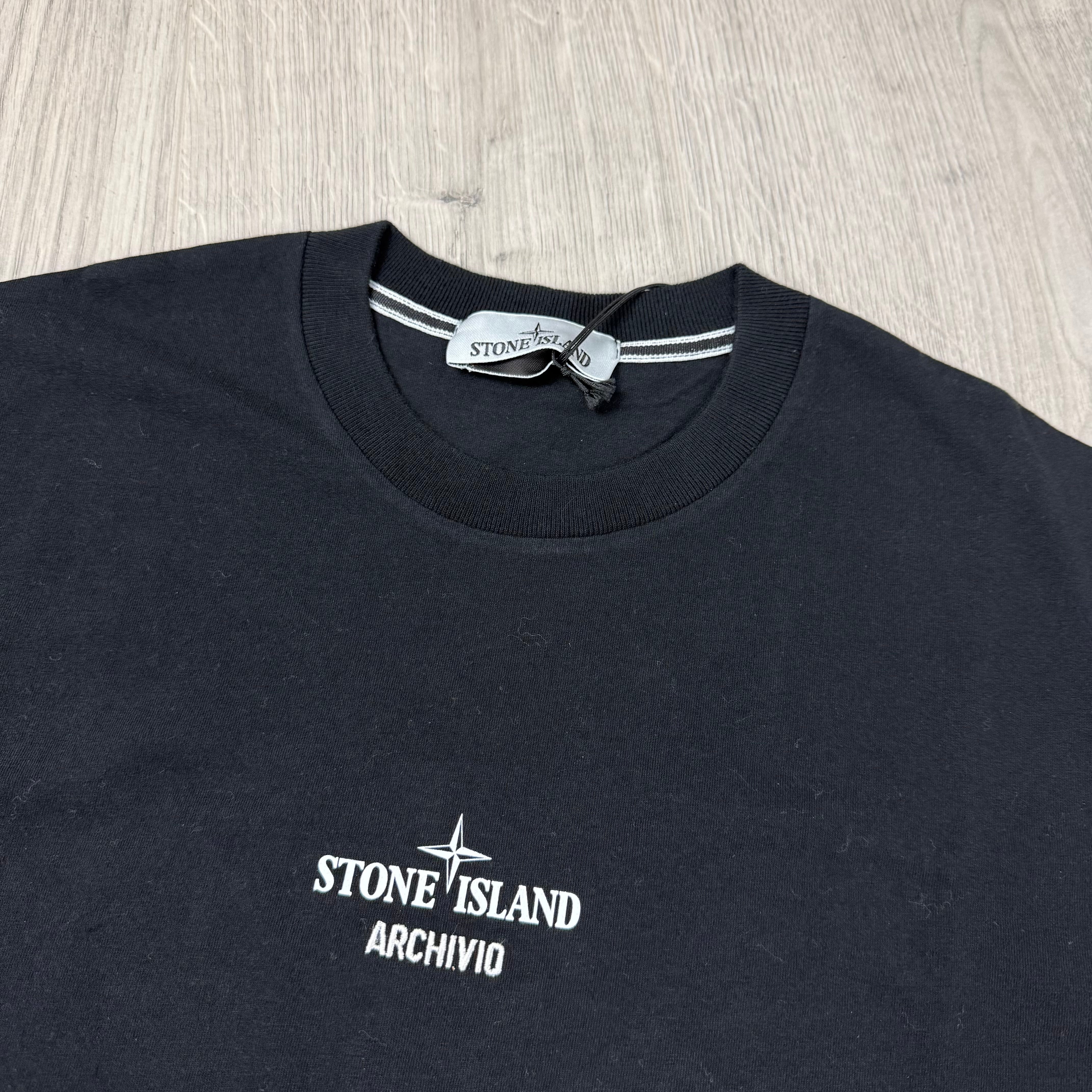 Stone Island 'Archivio' T-Shirt - Black