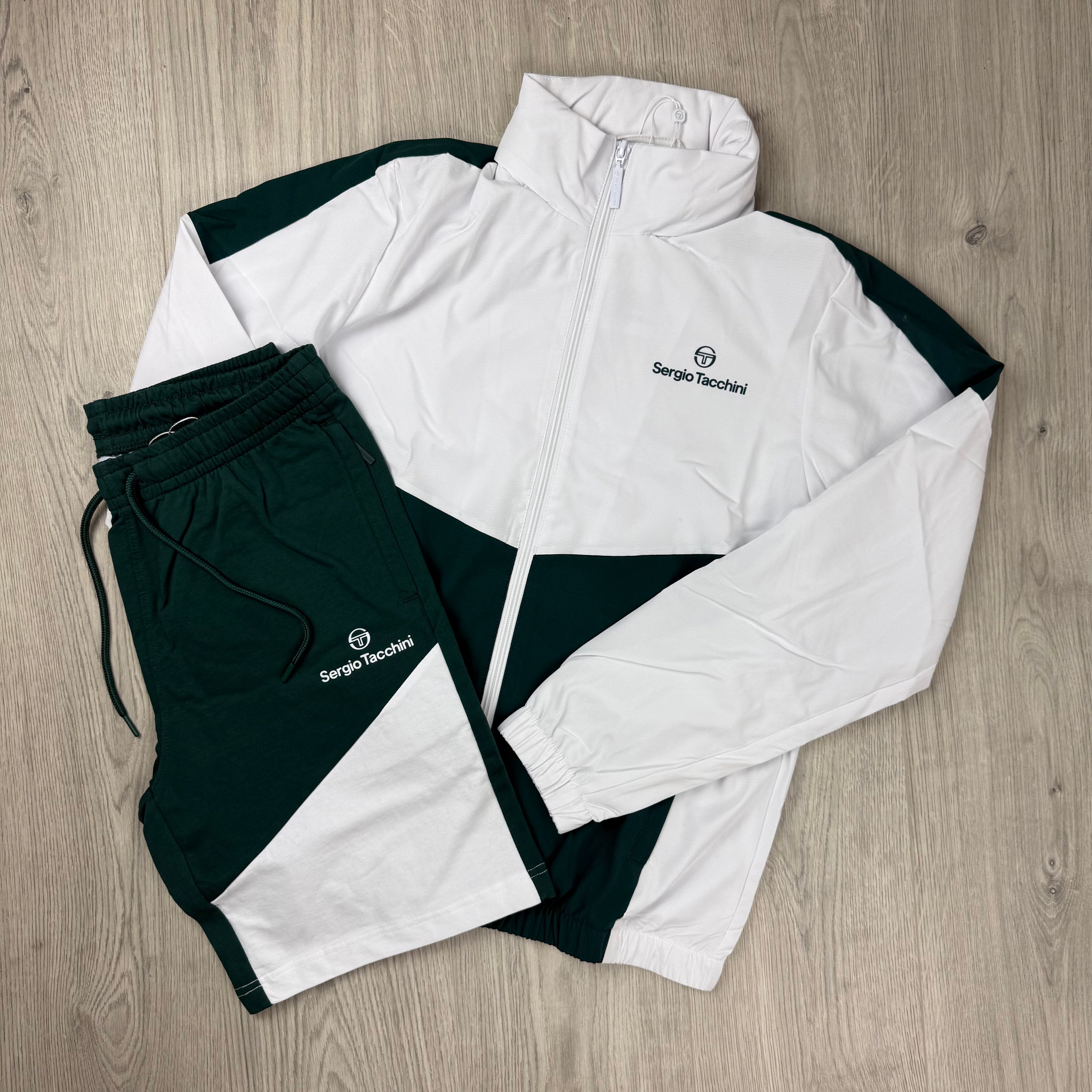 Sergio Tacchini 'Giardino' Tracksuit - Sea Moss