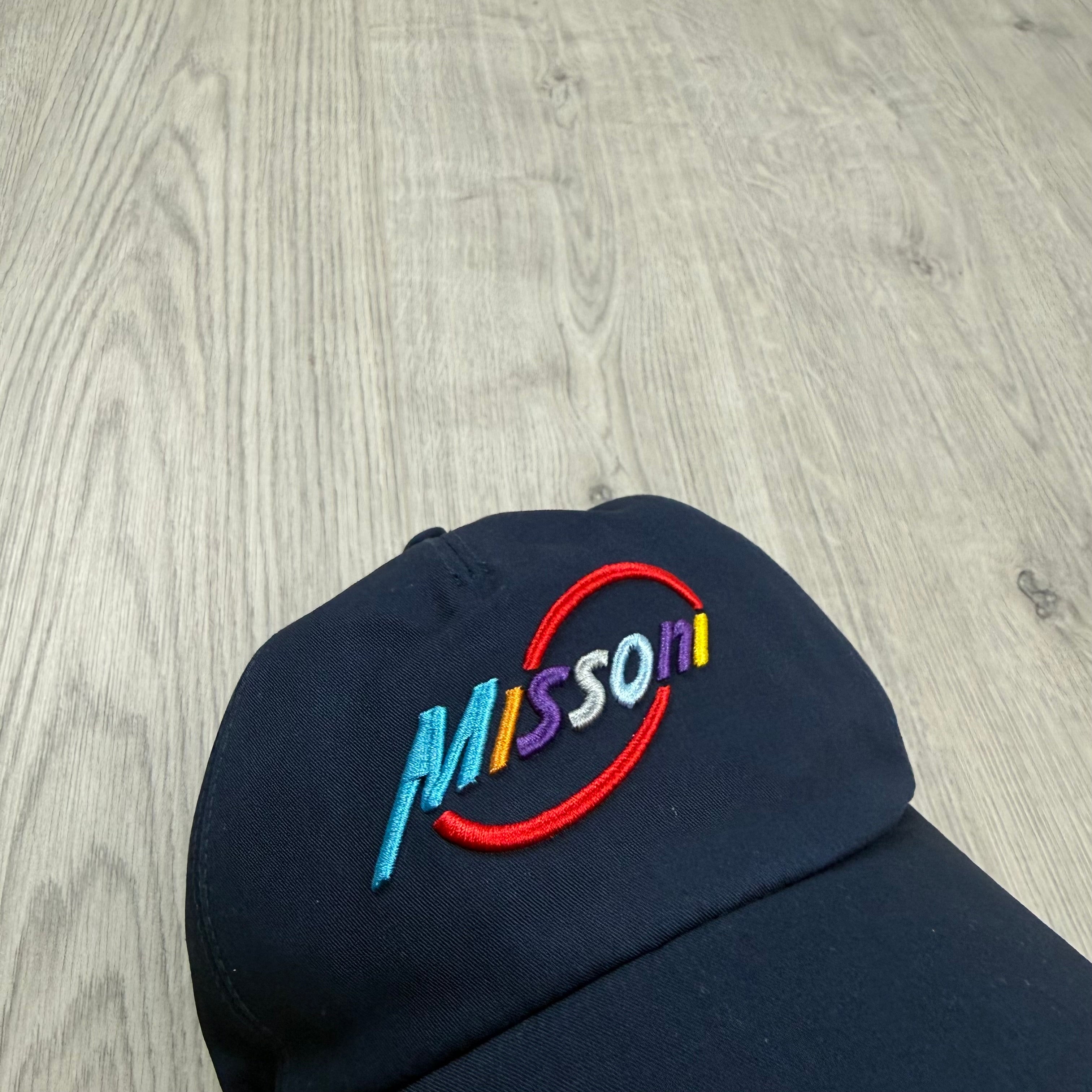 Missoni Visor Baseball Cap - Navy