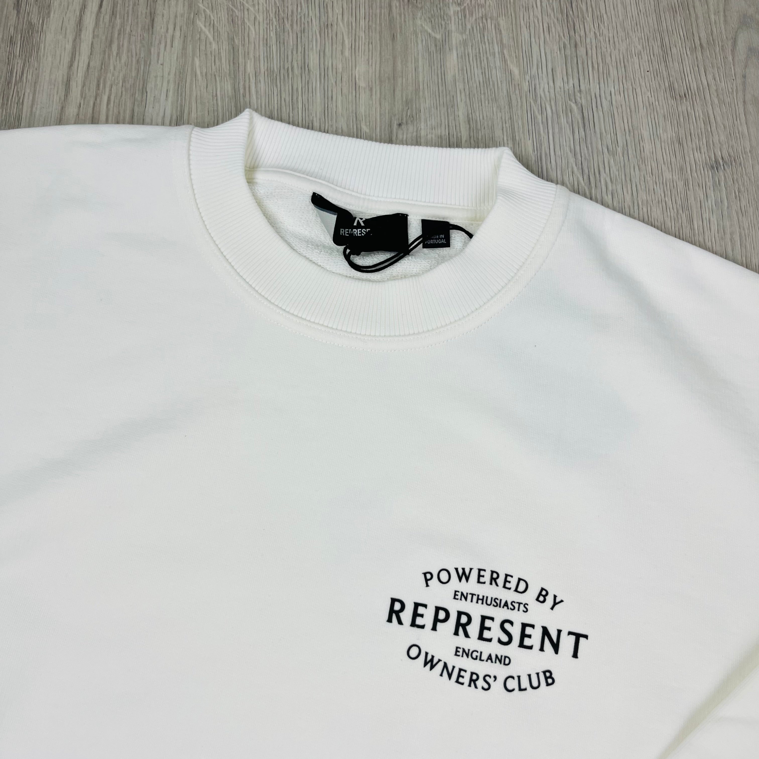 Represent 'Owner's Club' Stamp Sweatshirt - White