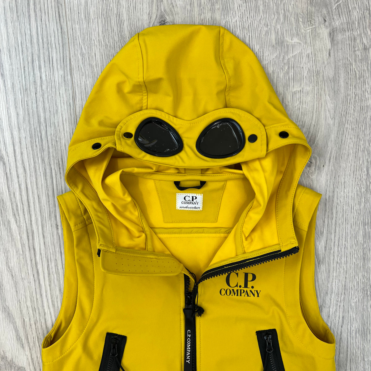 CP Company Junior Shell-R Gilet - Yellow
