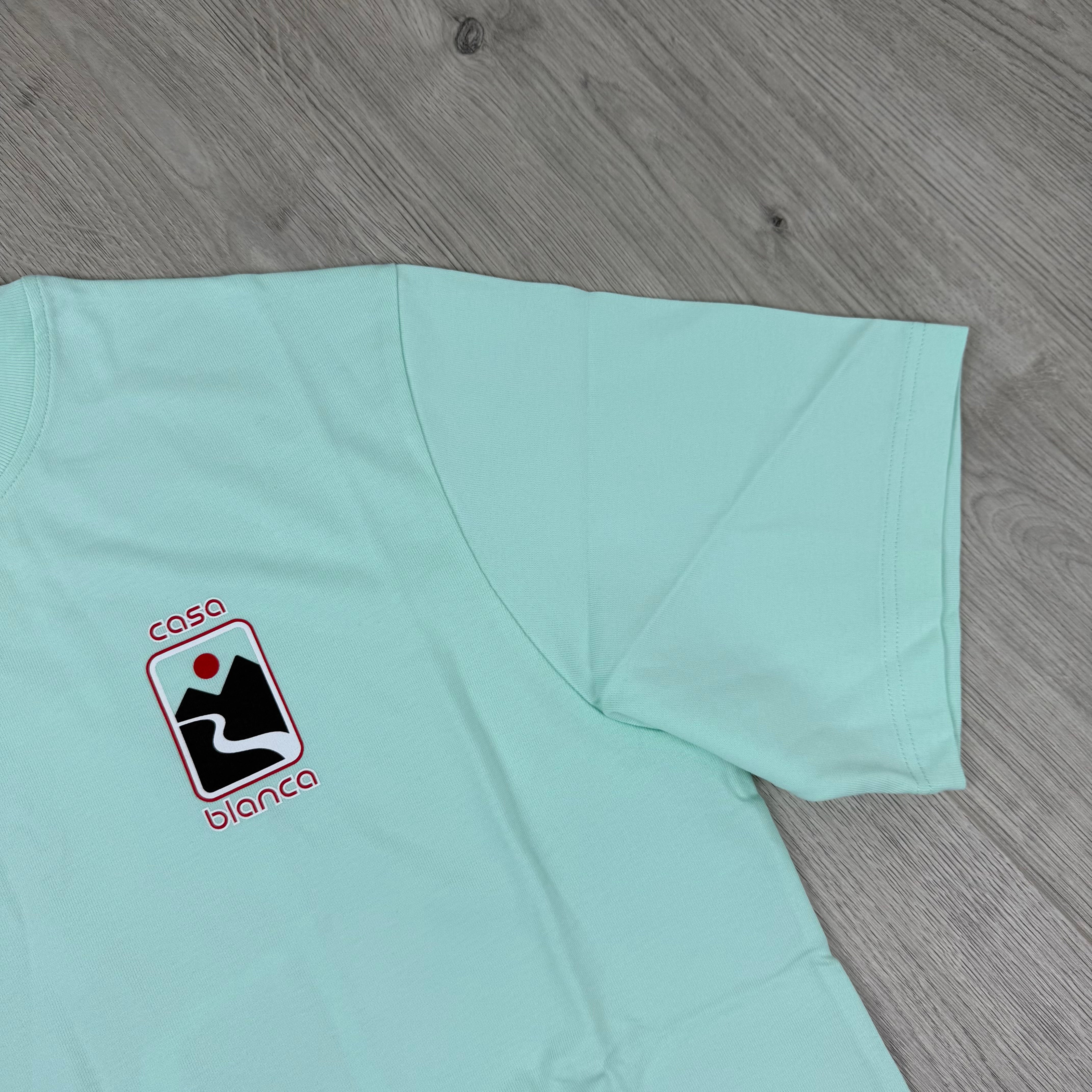 Casablanca 'Sunset Valley' T-Shirt - Mint