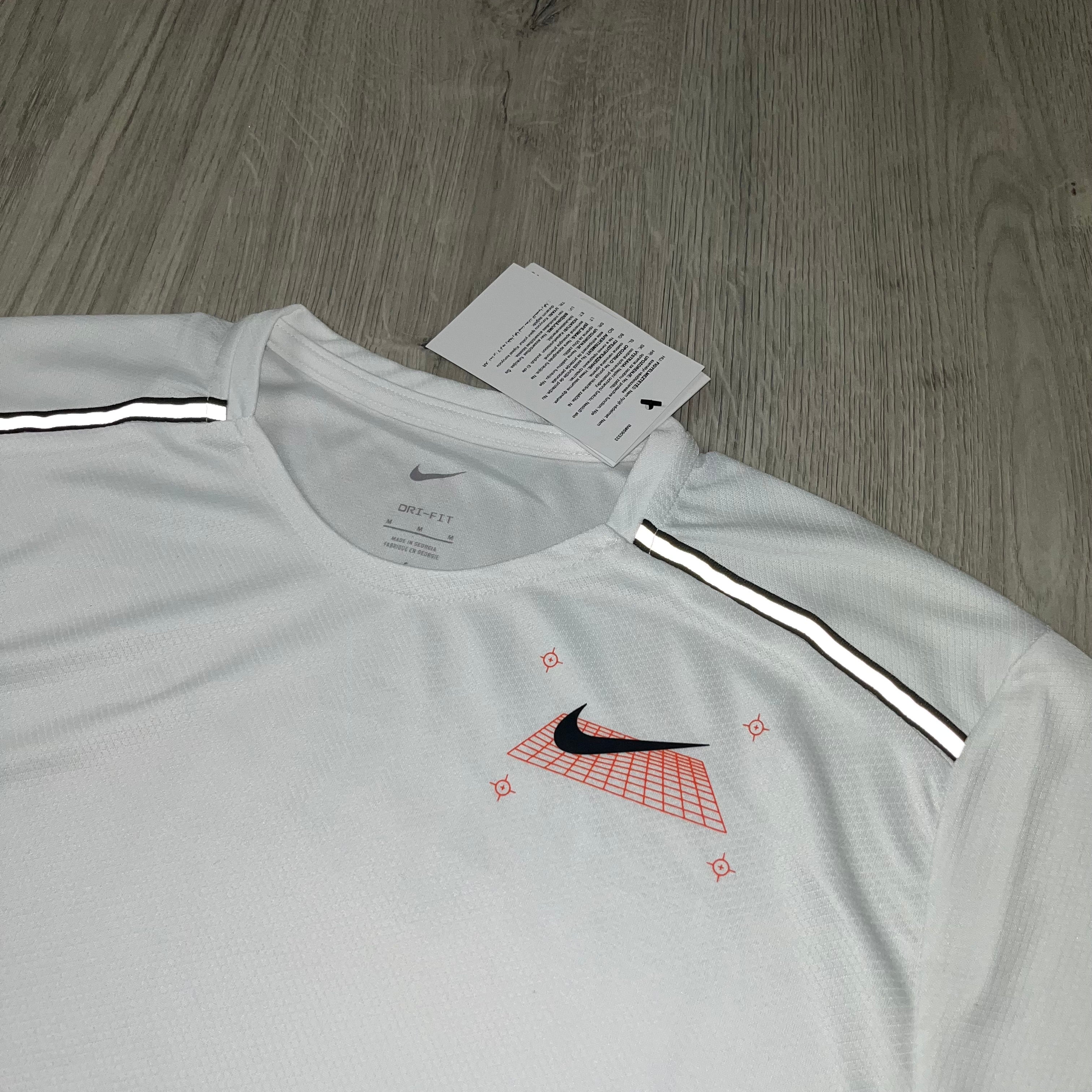 Nike Miler T-Shirt - White