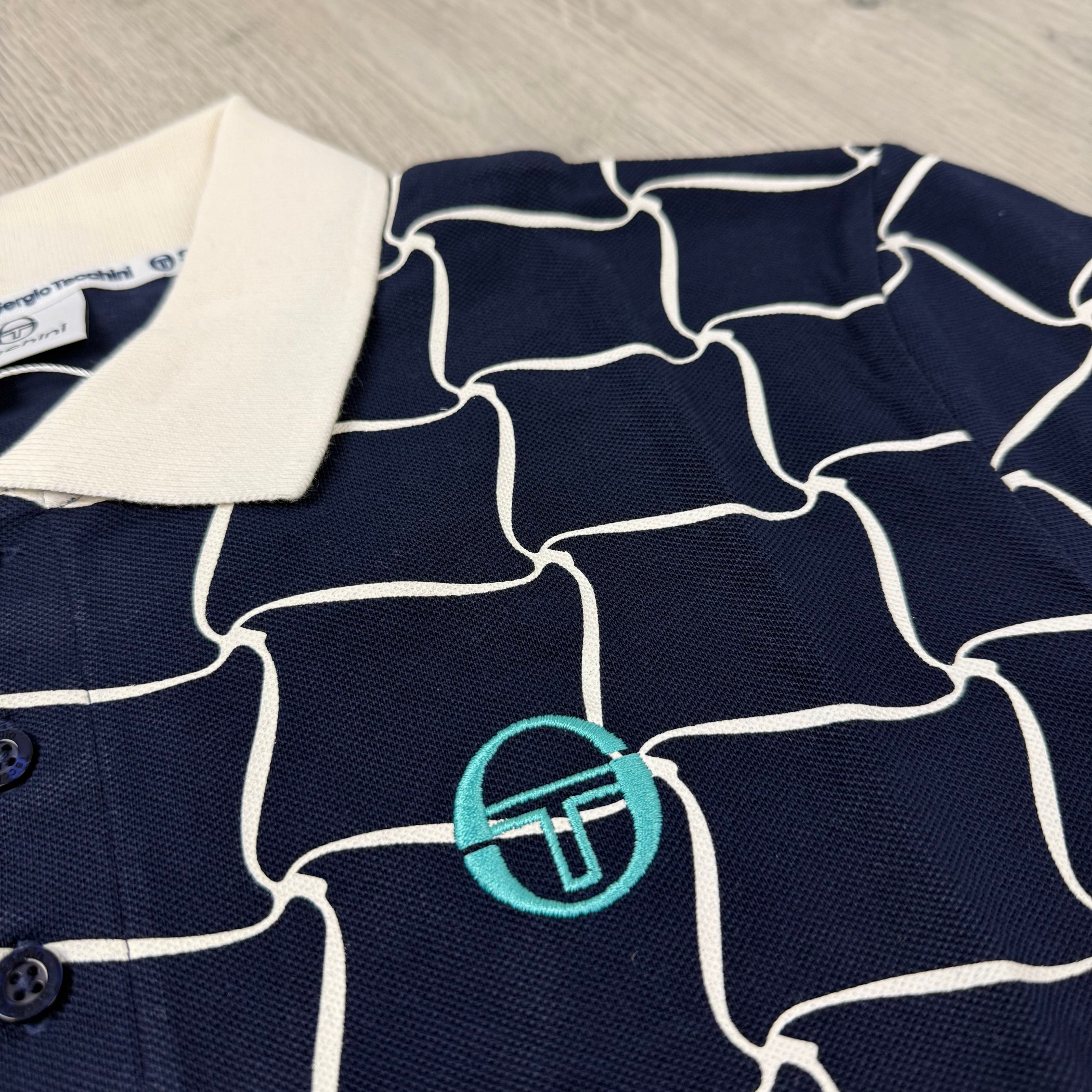 Sergio Tacchini 'Salvatore' Polo Shirt - Maritime Blue