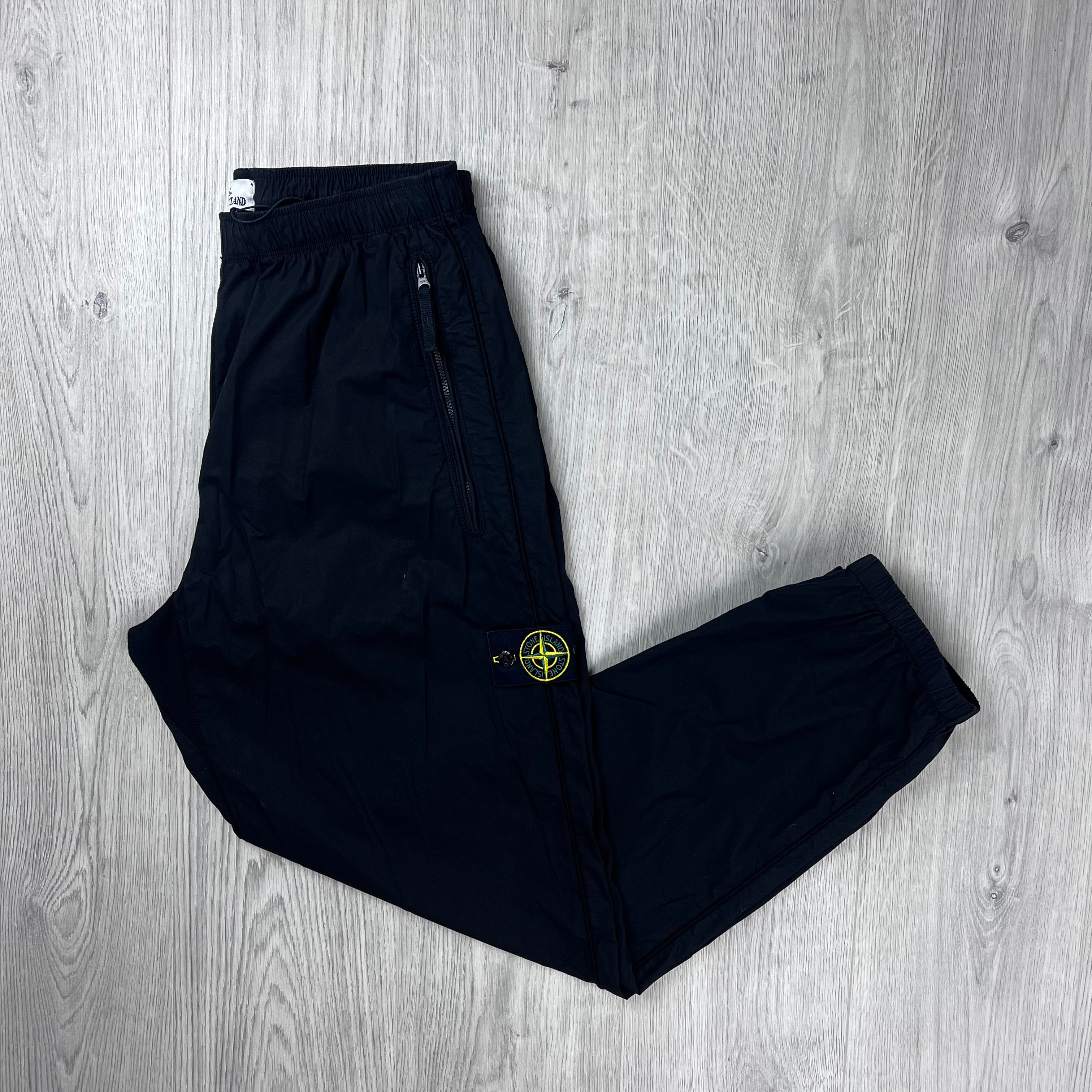 Stone Island 'Paracadute' Cargo Trousers - Black
