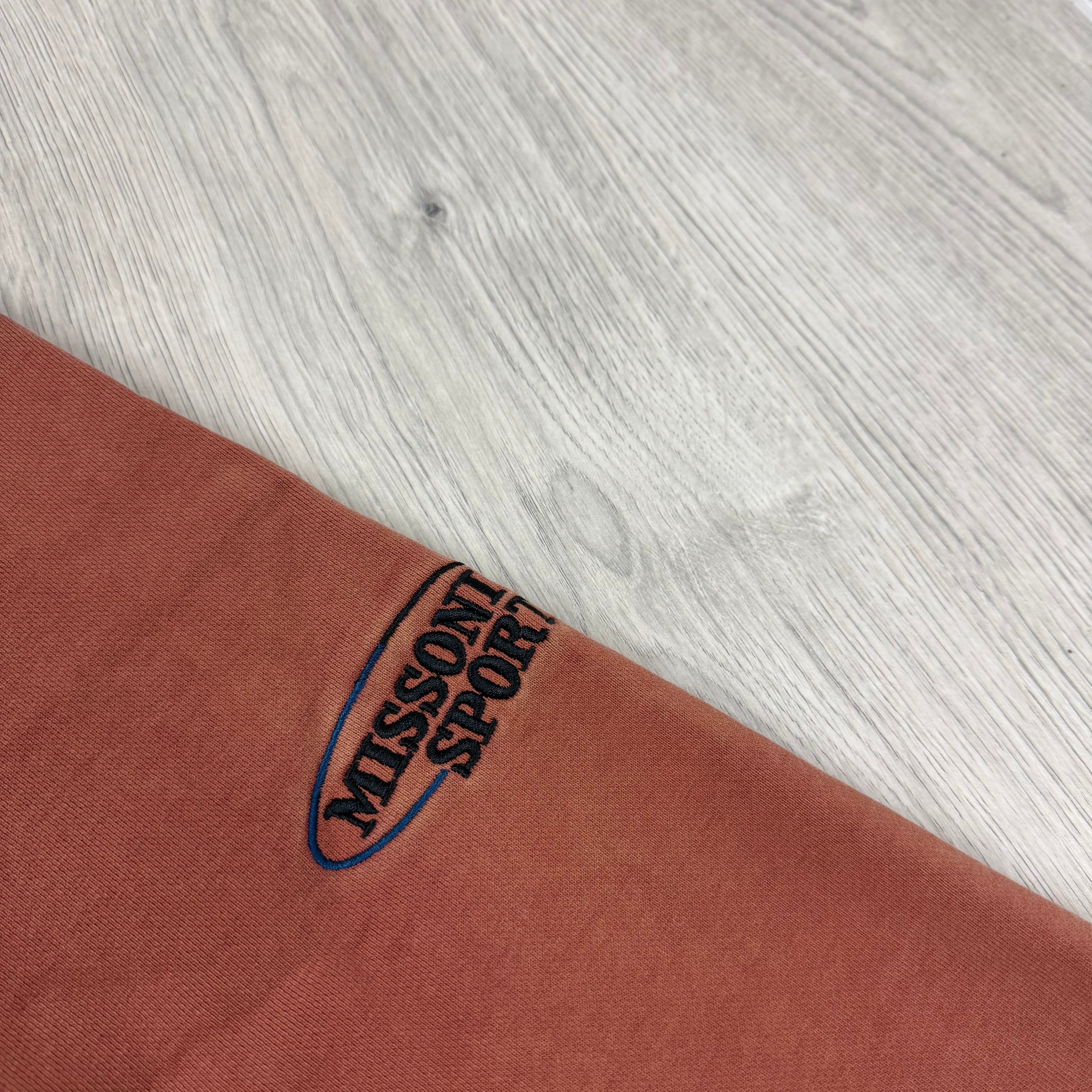 Missoni Sport Zip Hoodie - Rust