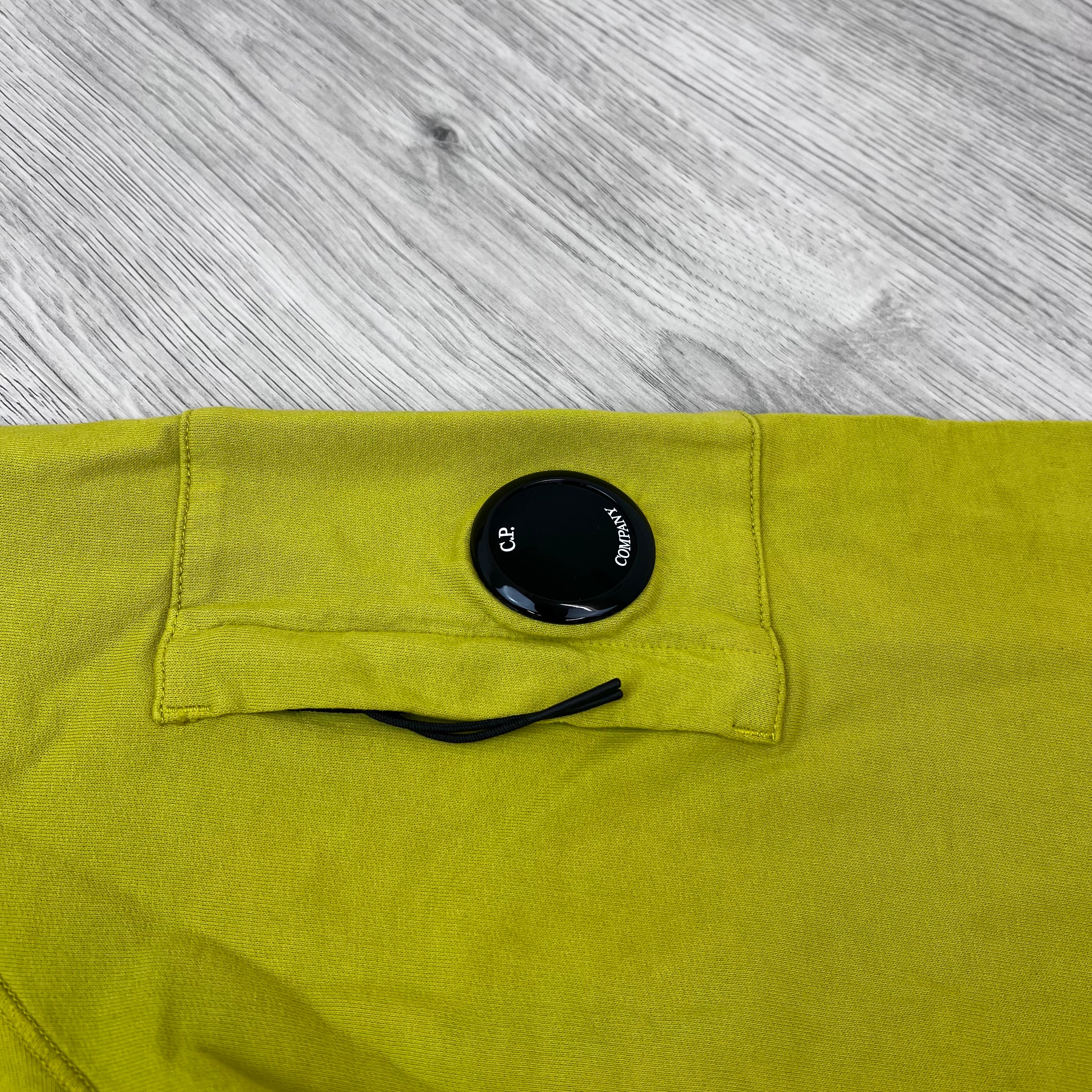 CP Company Light Fleece Zip Hoodie - Antique Moss