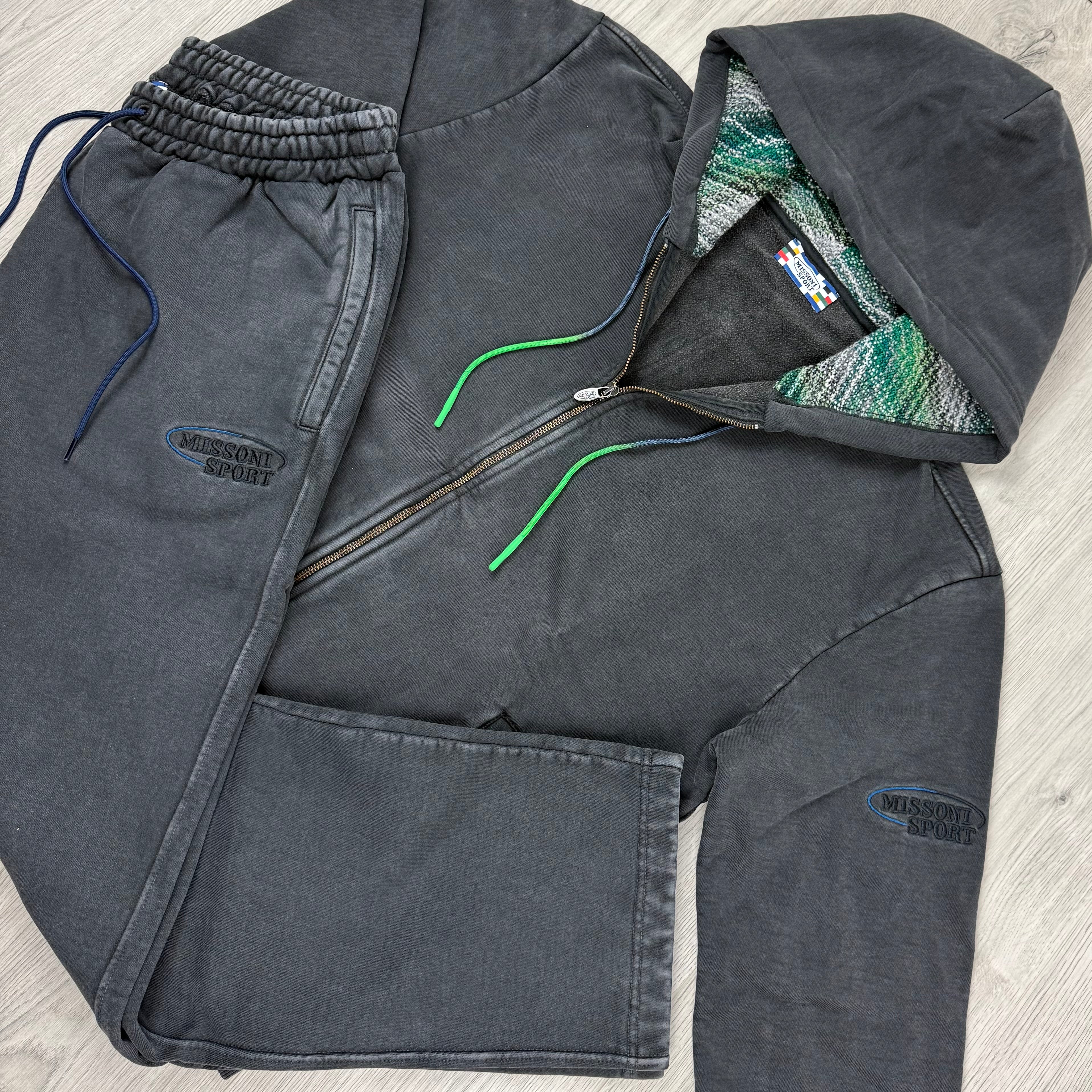 Missoni Knit Tracksuit - Black