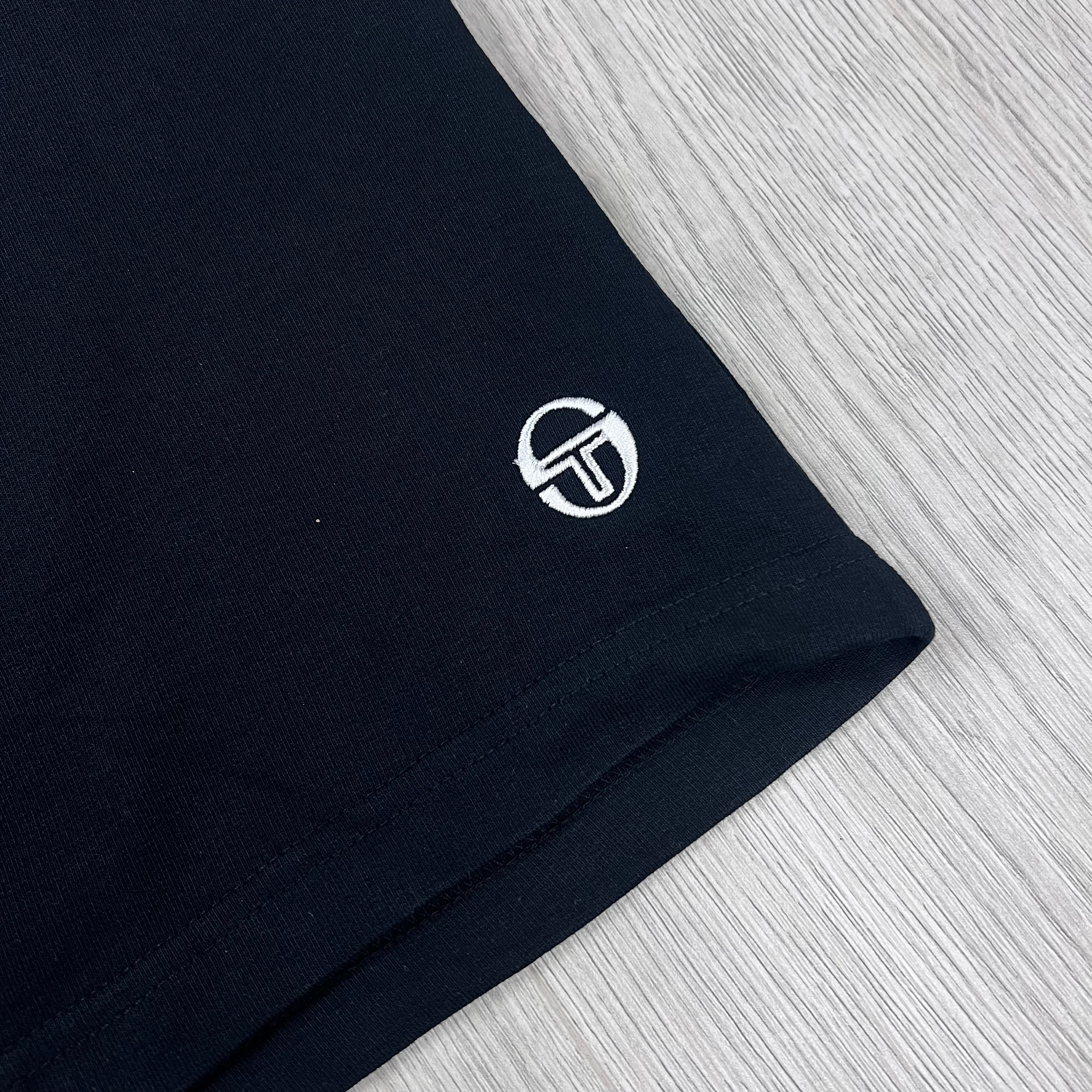 Sergio Tacchini Jersey Shorts - Black