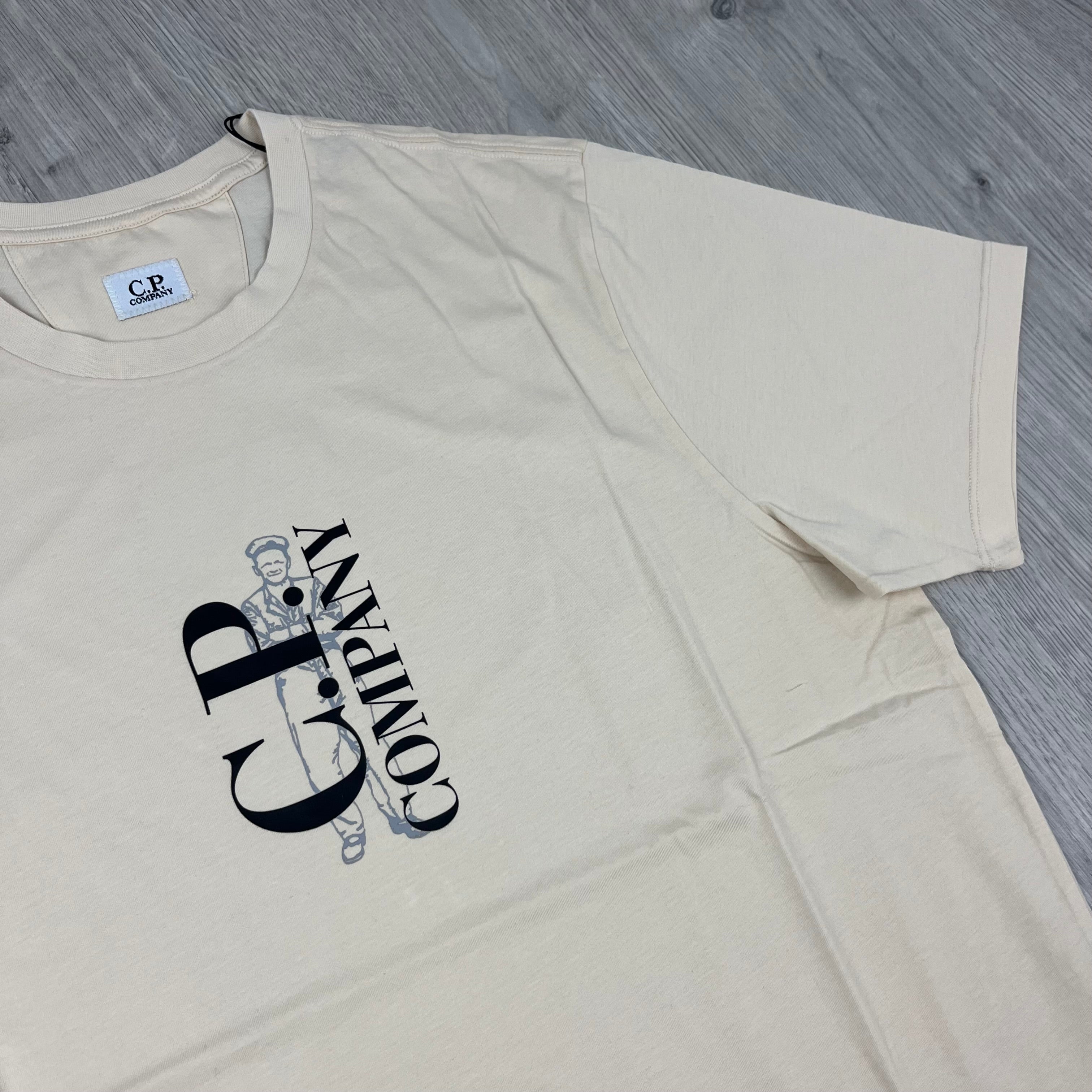 CP Company Sailor T-Shirt - Pistachio Shell