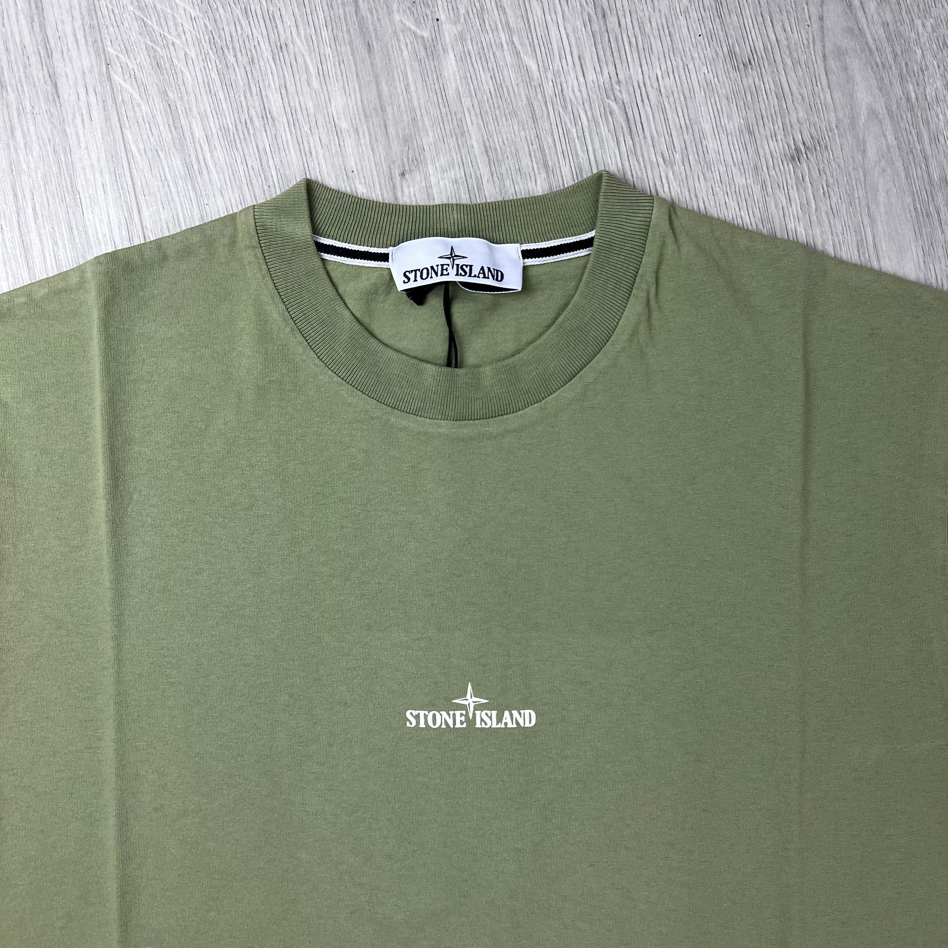 Stone Island 'Desert' T-Shirt - Laurel Green