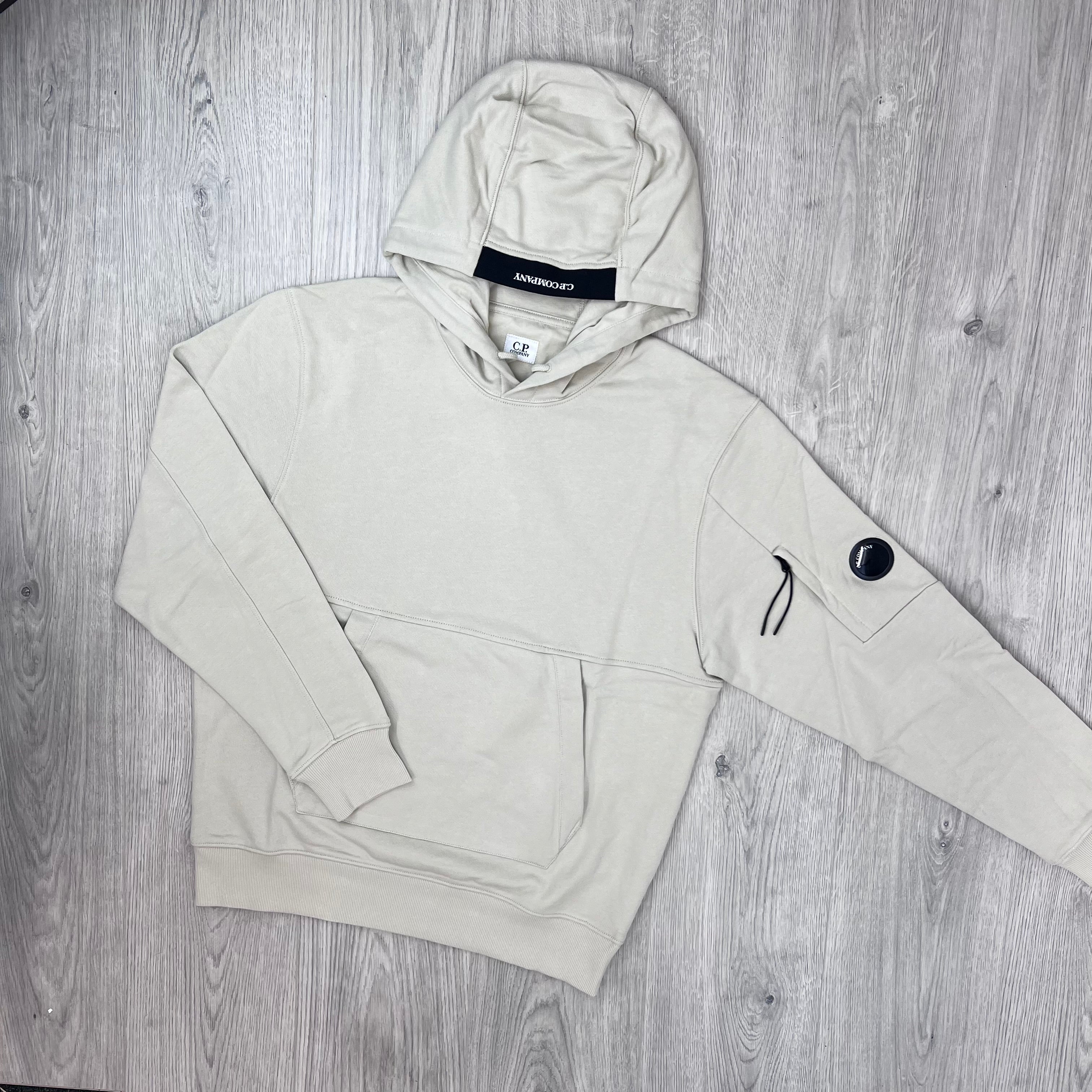 CP Company Raised Fleece Tracksuit - Silver Birch
