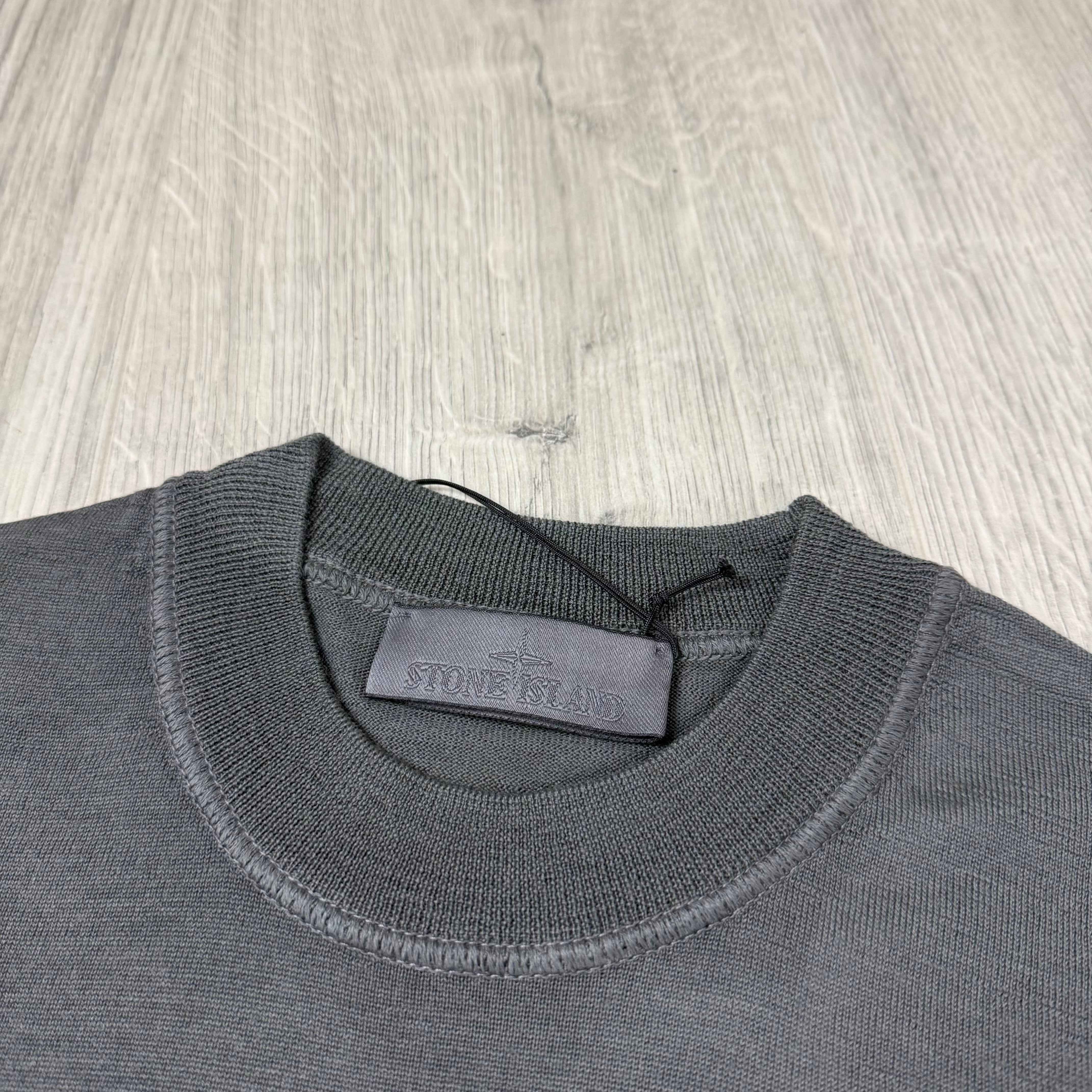 Stone Island Ghost Knit Sweatshirt - Grey