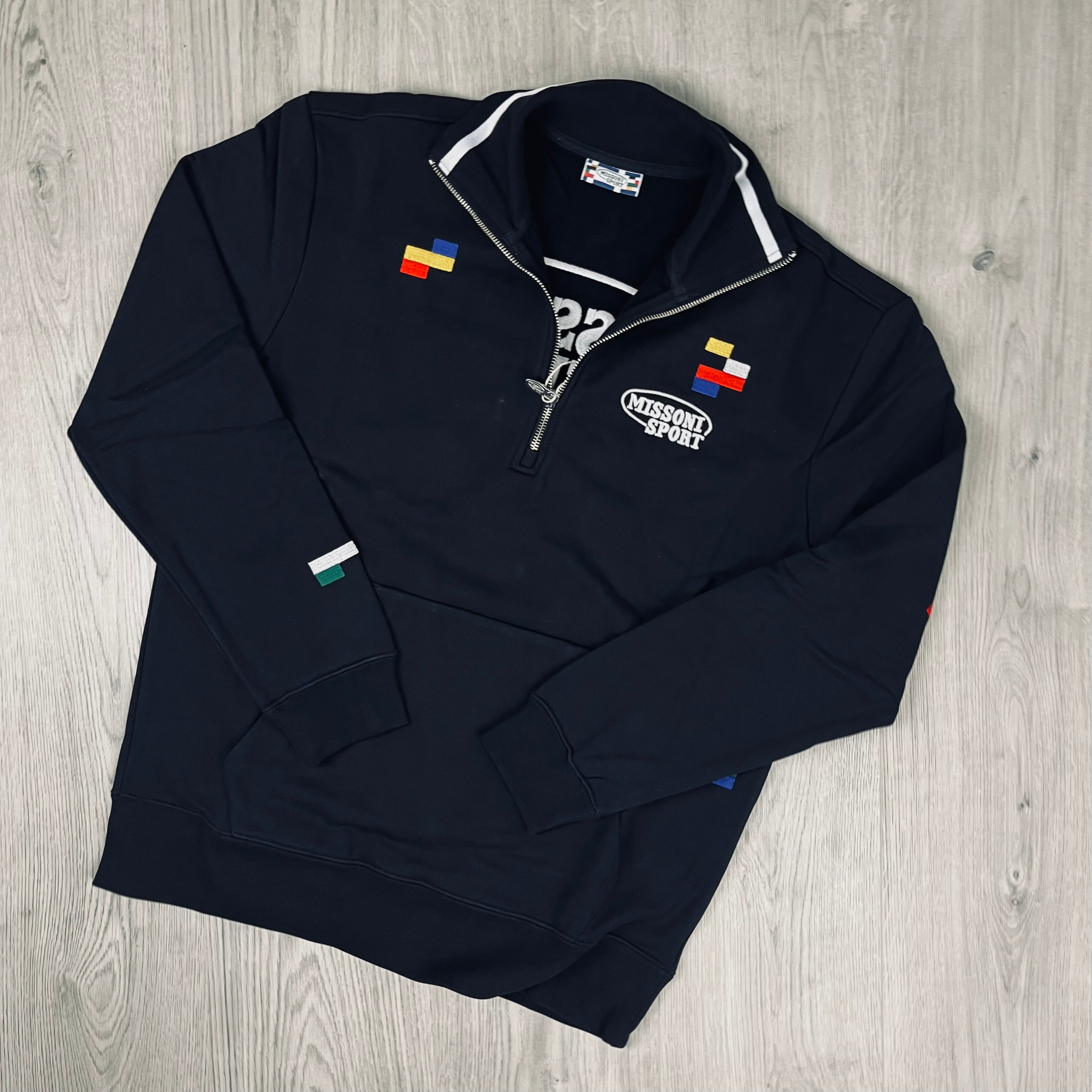 Missoni Sport Zip Sweatshirt - Black