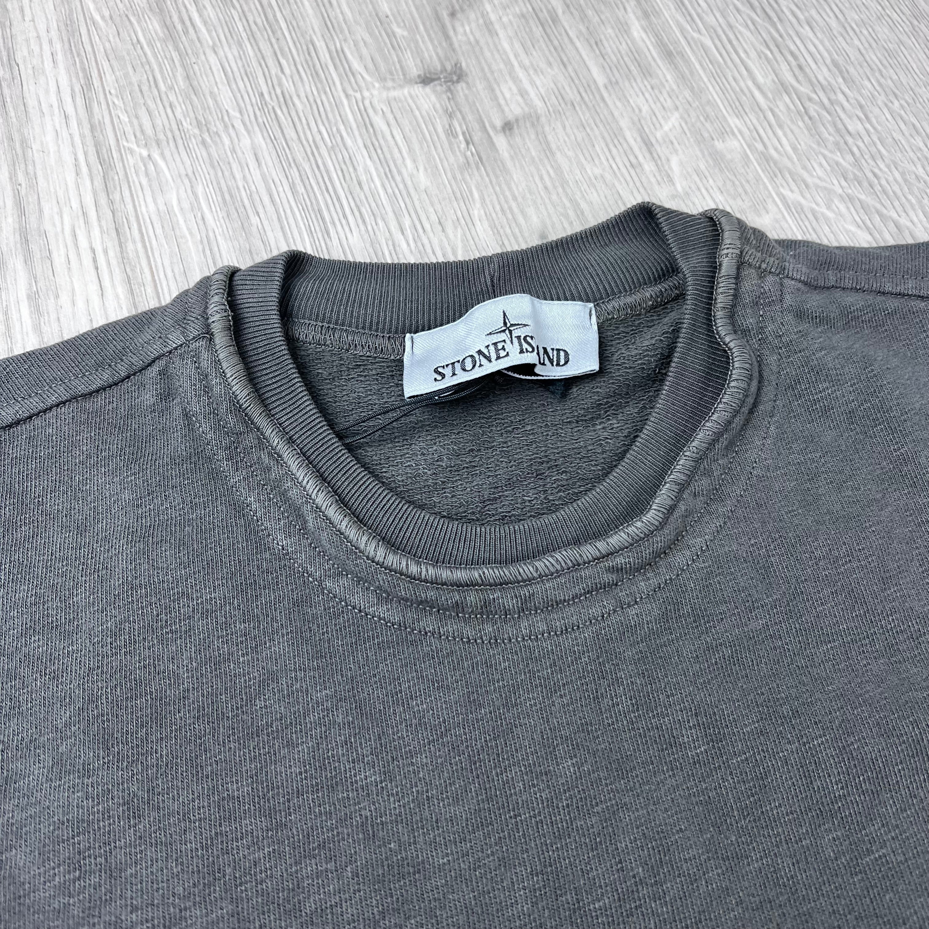 Stone Island Malife 'Old' Sweatshirt - Charcoal