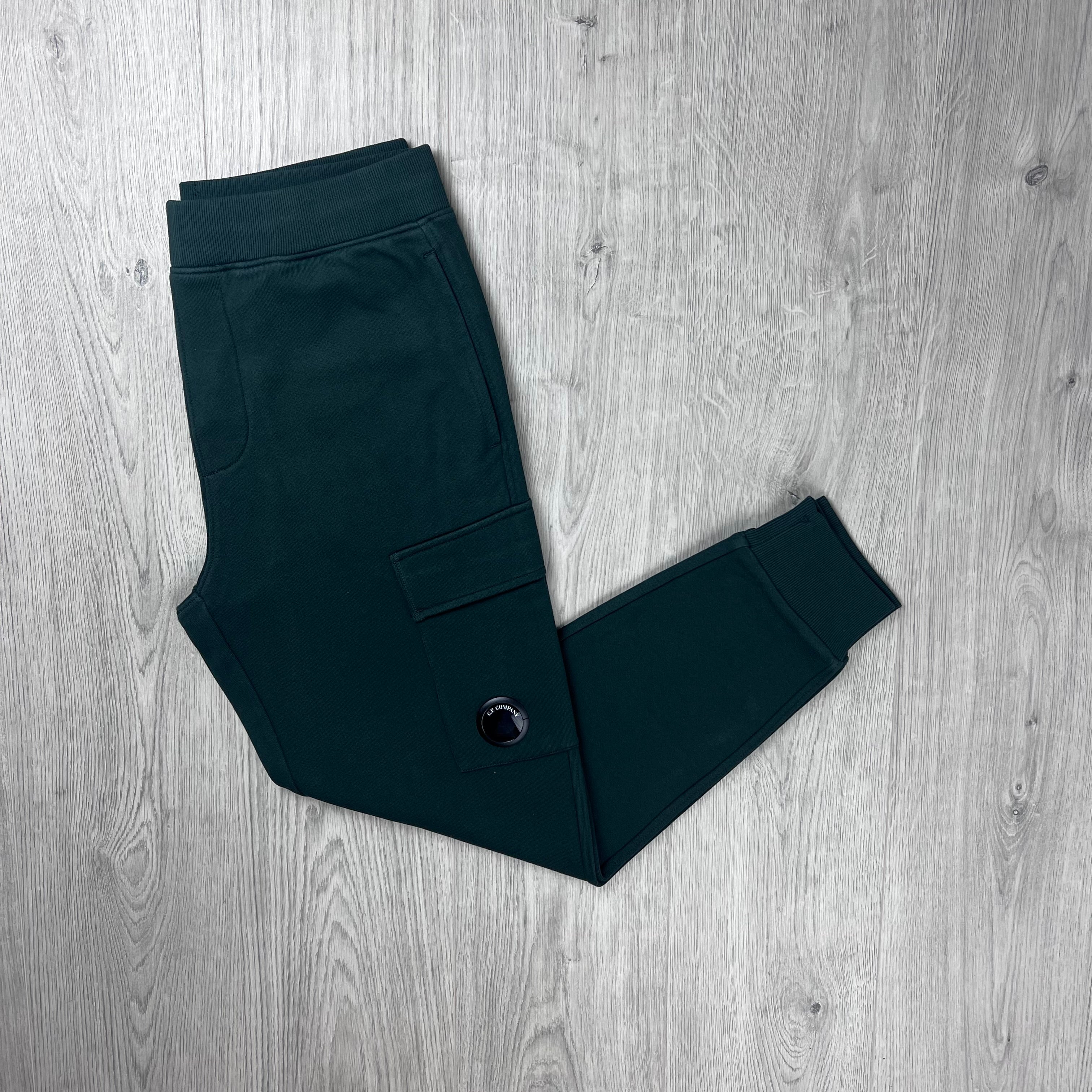 CP Company Raised Fleece Tracksuit - Raven