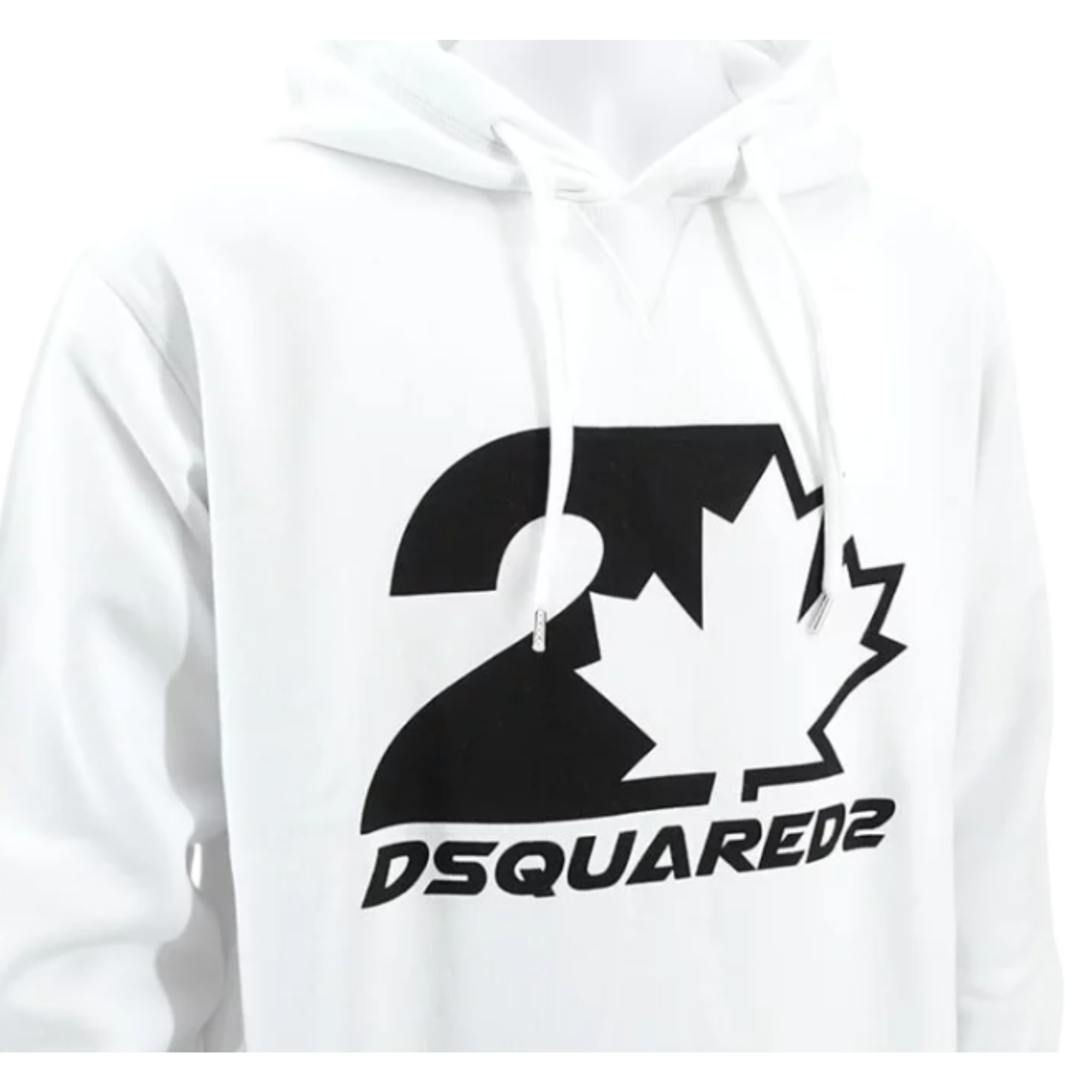 DSQUARED2 Maple Hoodie - White