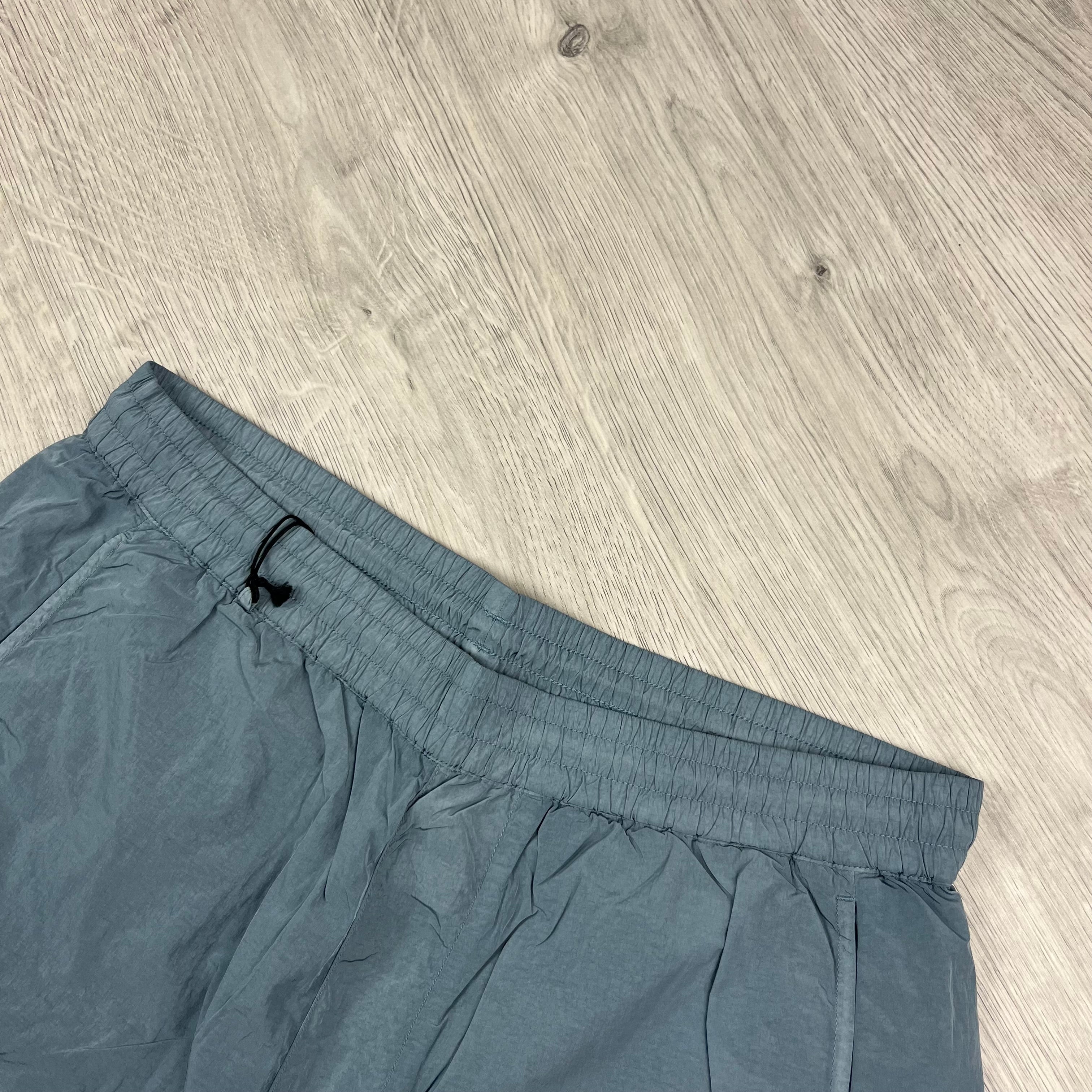 CP Company Chrome-R Cargo Trousers in Stormy Weather. On sale at Open Attire.