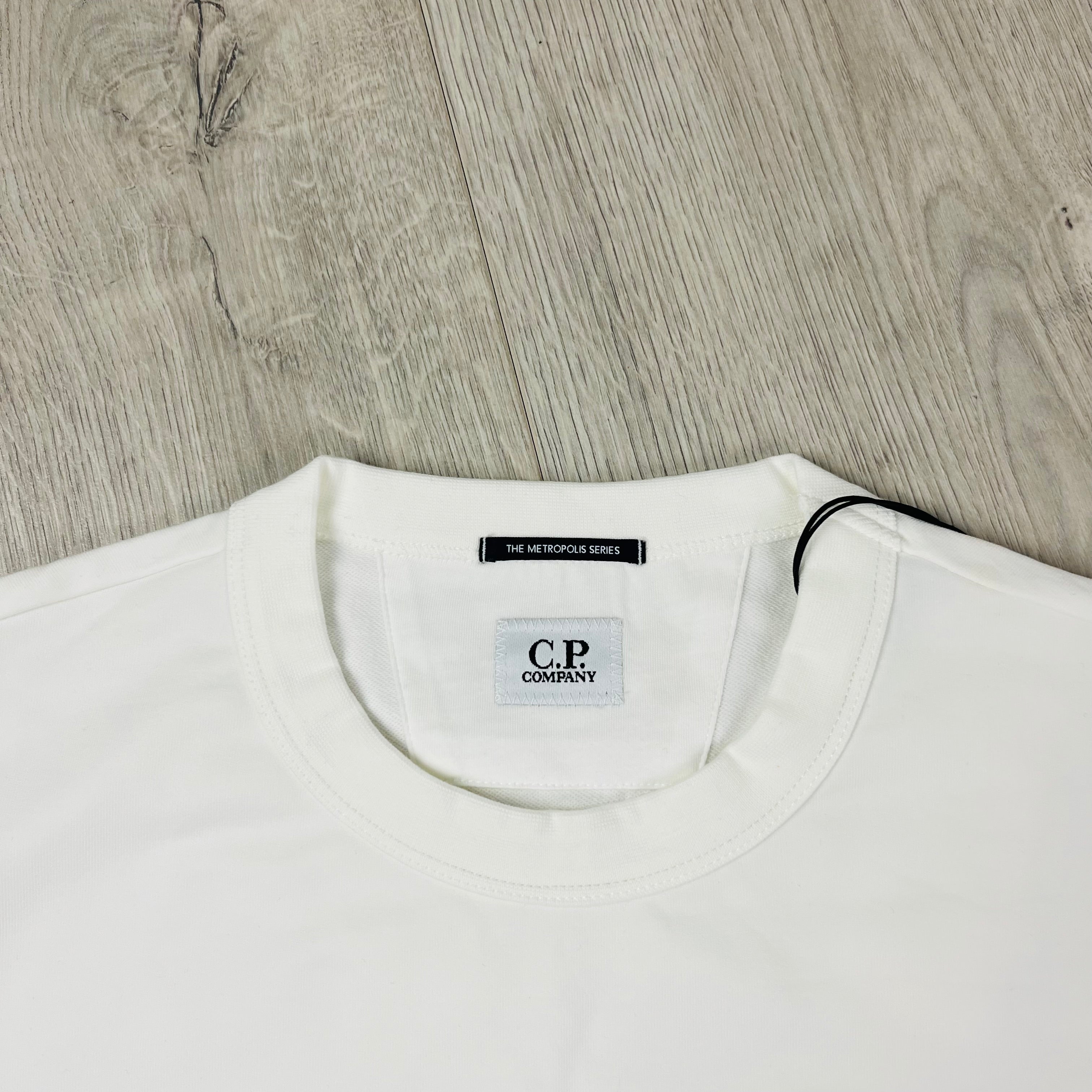 CP Company Metropolis Sweatshirt - White