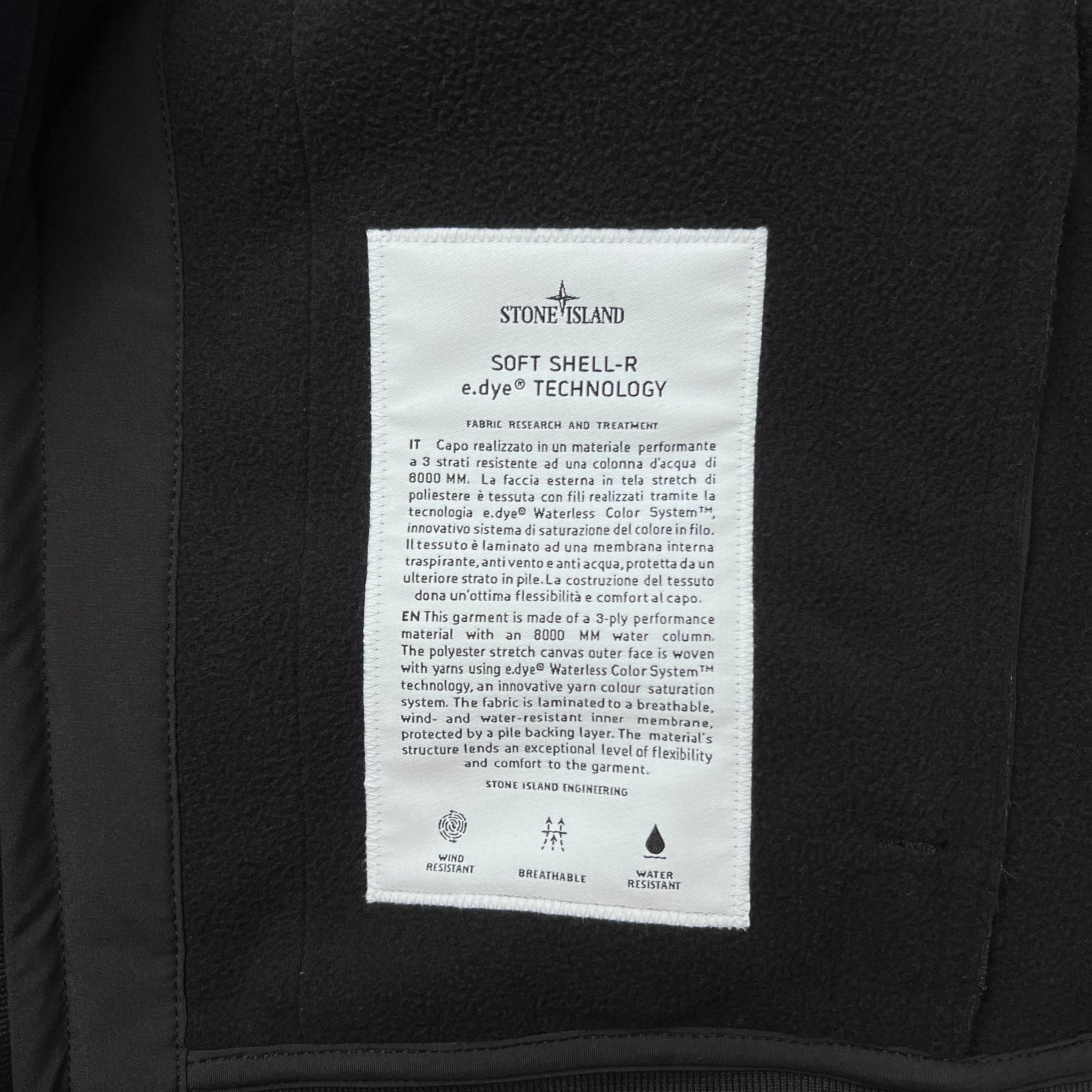 Stone Island Shell Jacket - Black