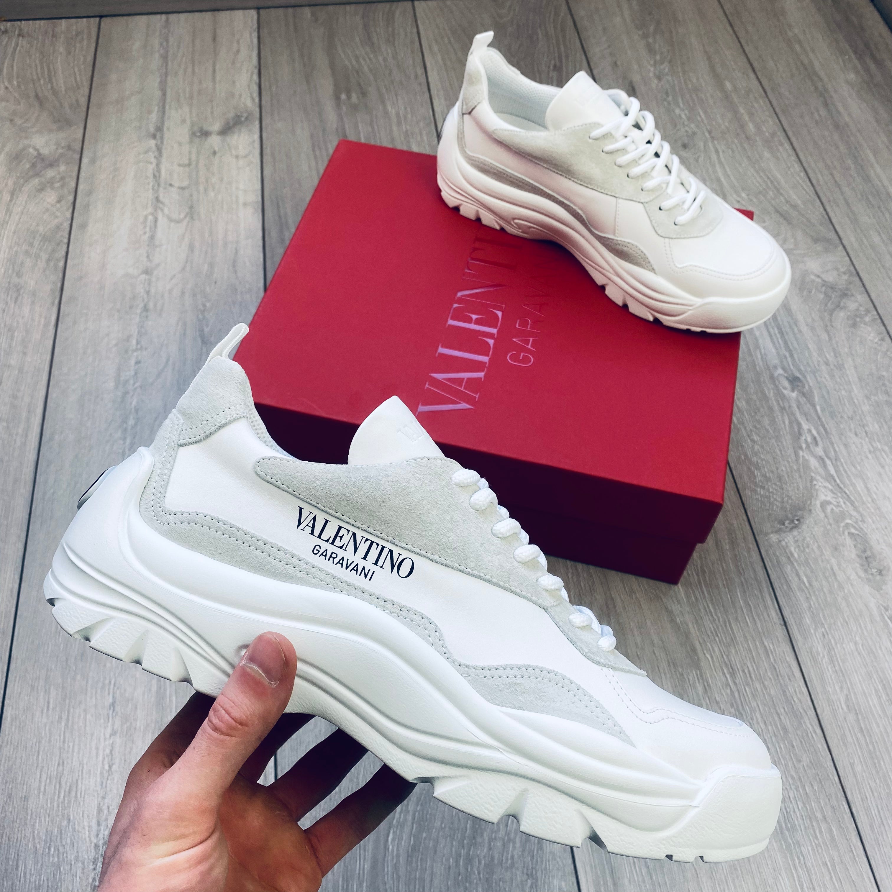 Valentino Gumboy Sneakers - White