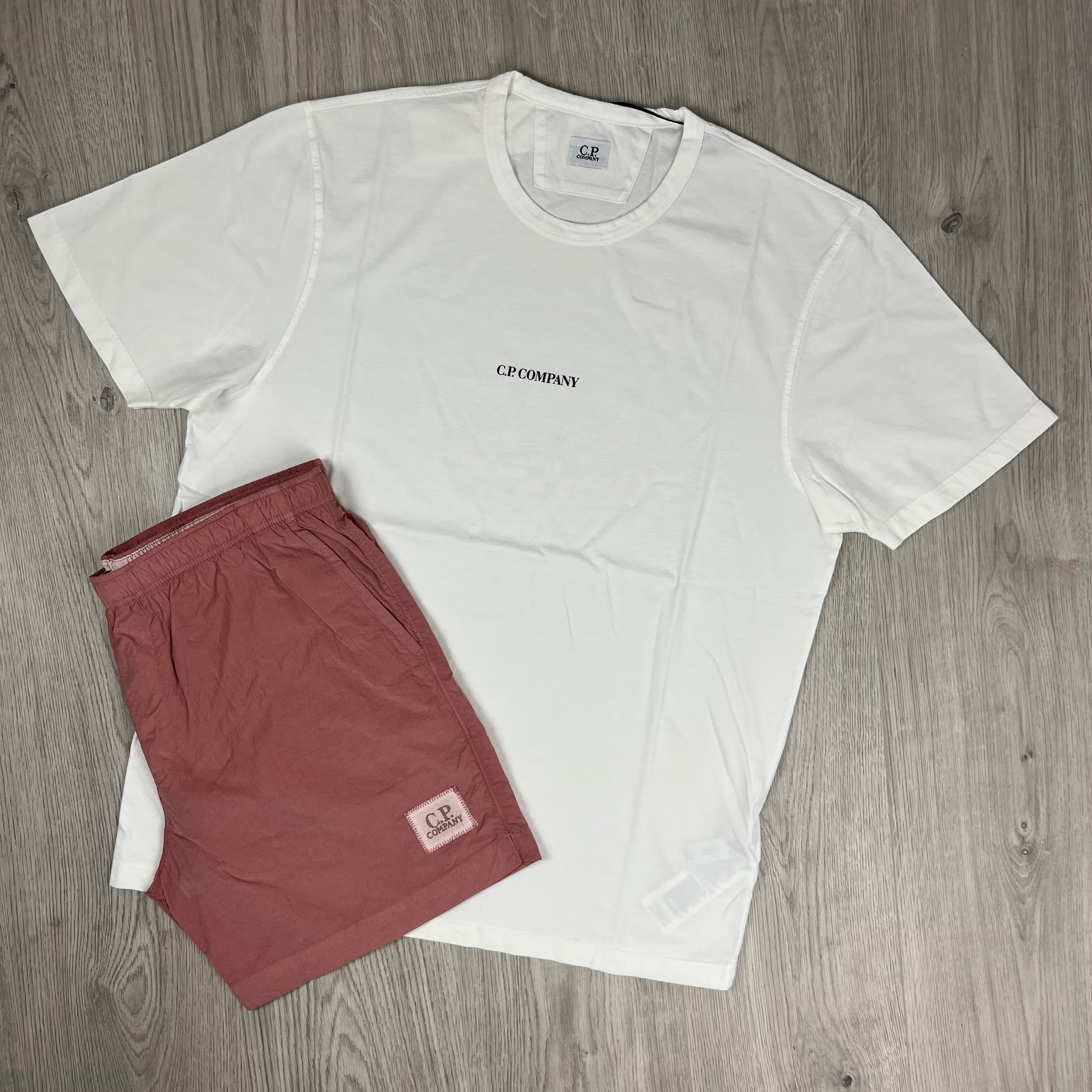 CP Company Holiday Set - White/Rose