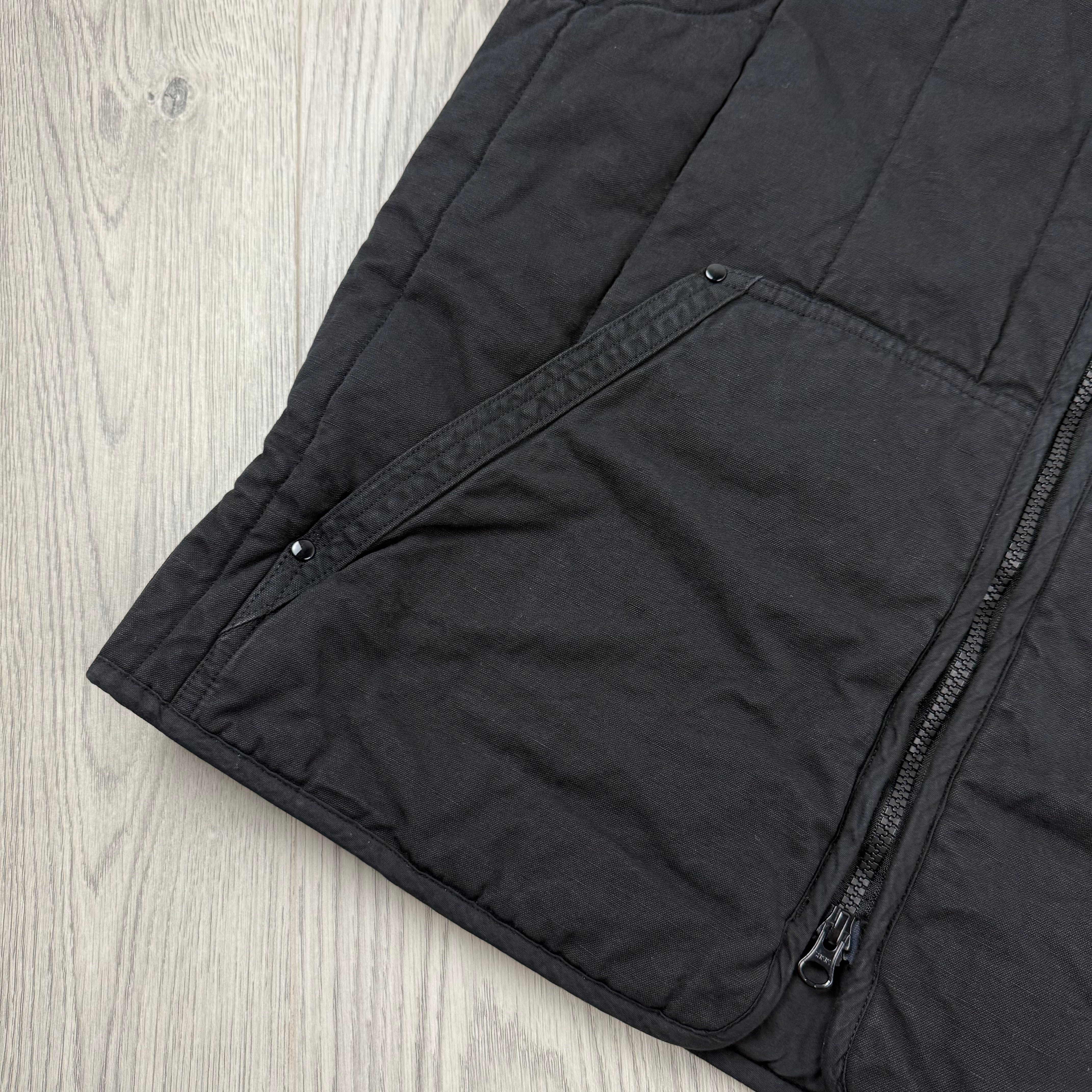 Stone Island Ghost Quilted Gilet - Black