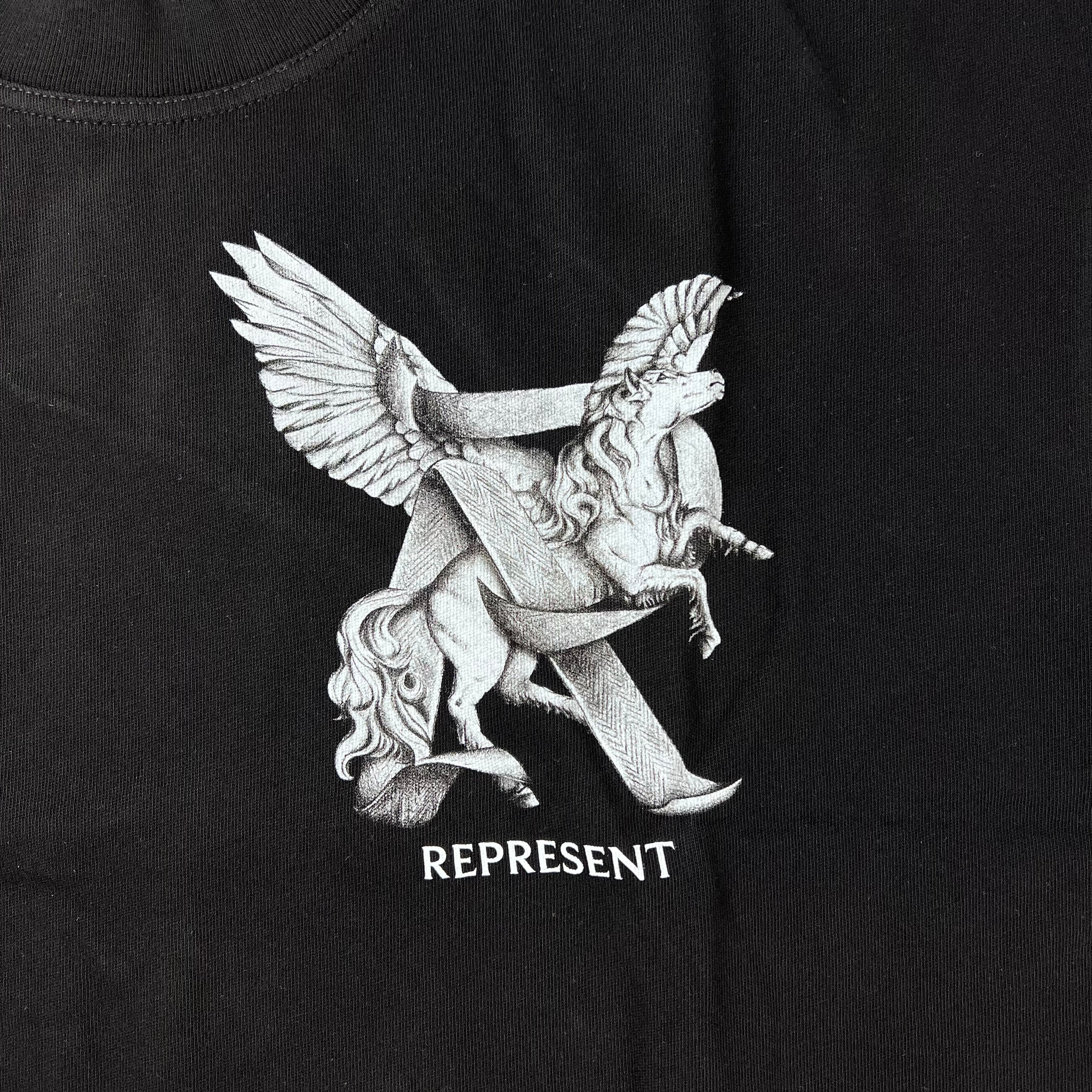 Represent 'Motion' T-Shirt -  Jet Black