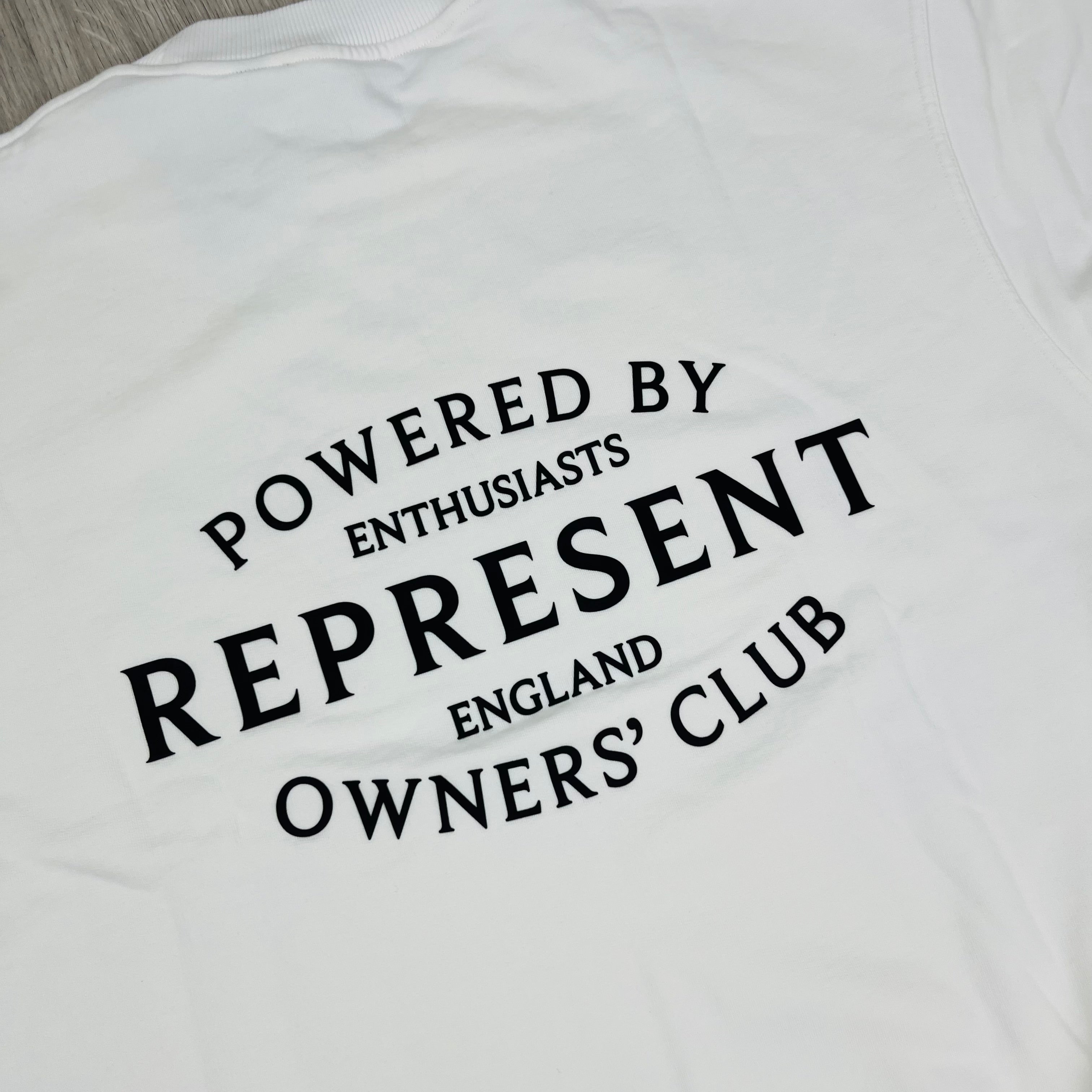 Represent 'Owner's Club' Stamp Sweatshirt - White