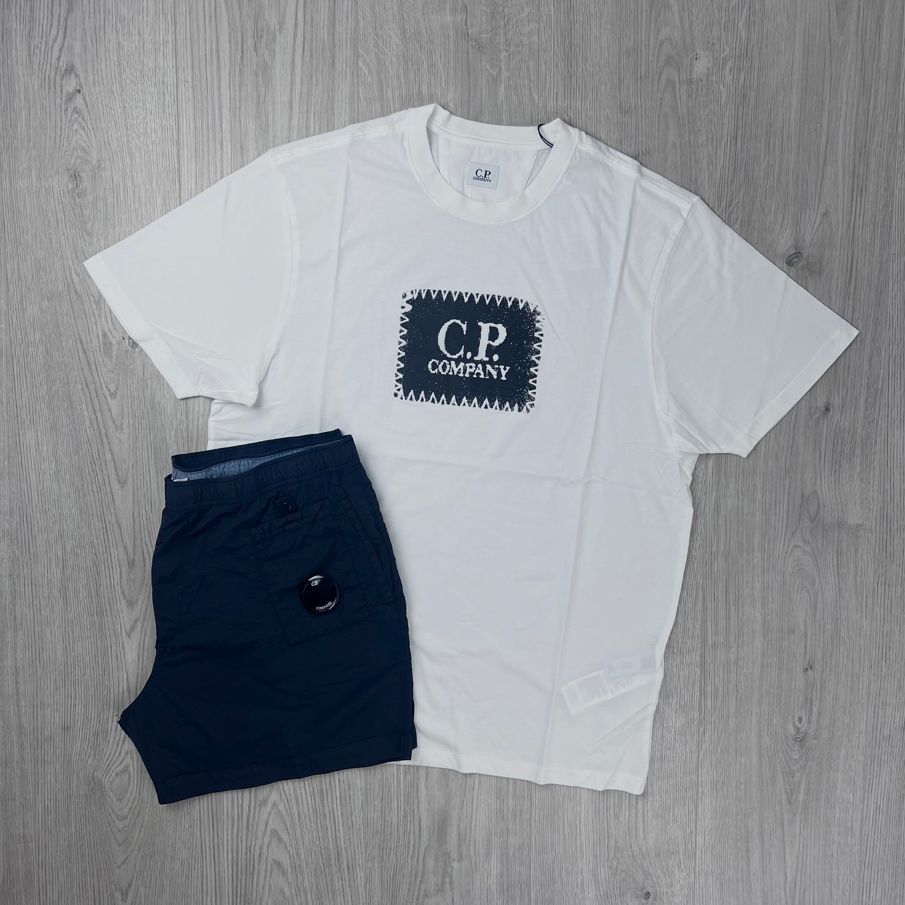 CP Company Holiday Set - White/Navy