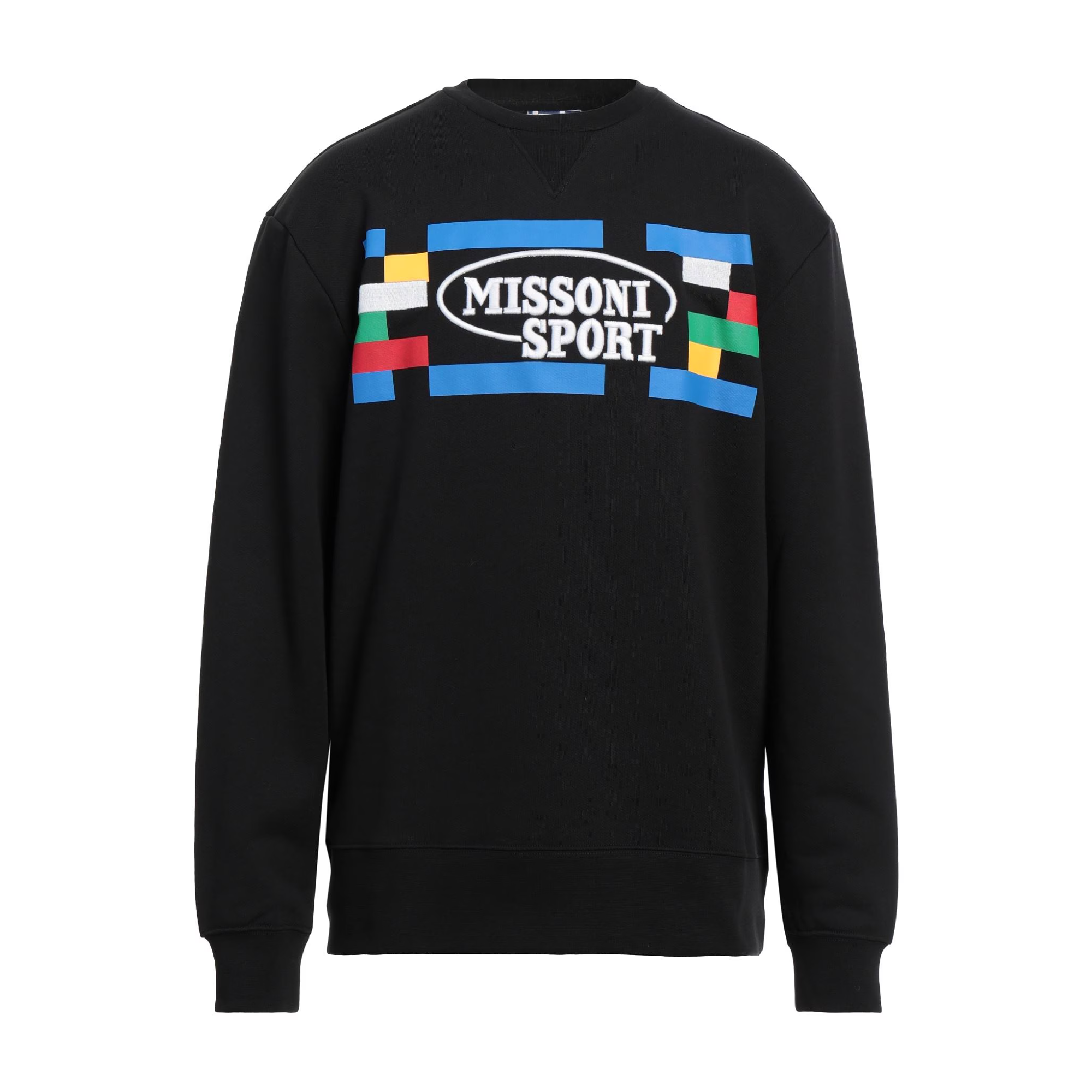 Men's Missoni Sport Sweatshirt in Black. On sale at Open Attire.