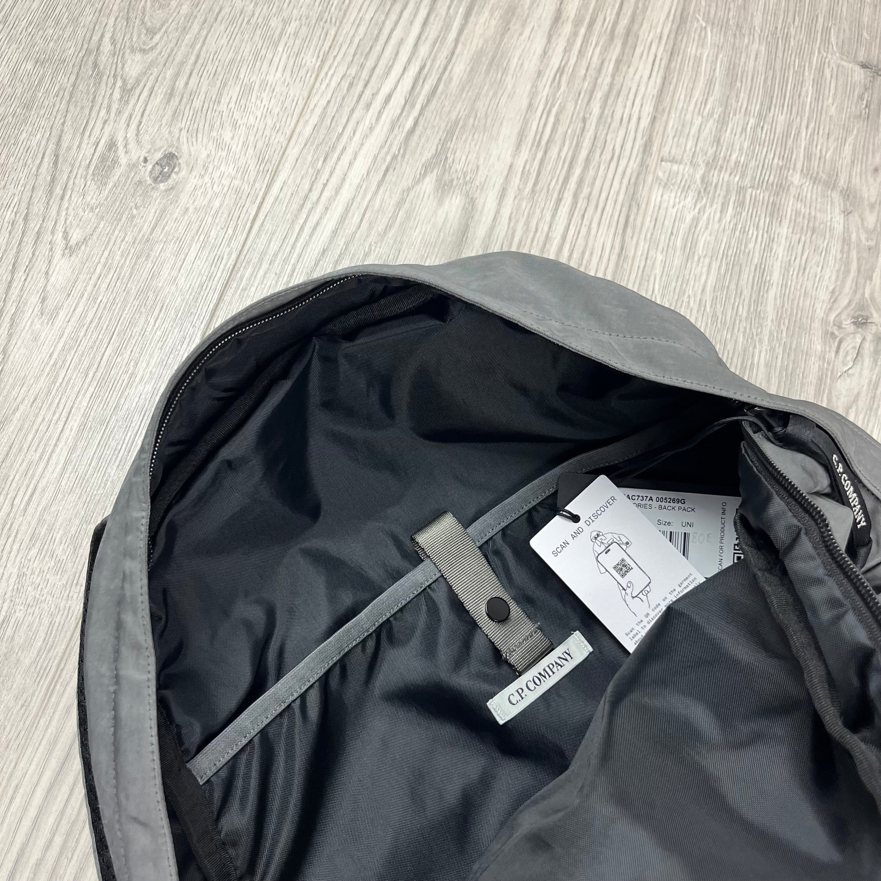 CP Company Nylon Backpack - Gunmetal
