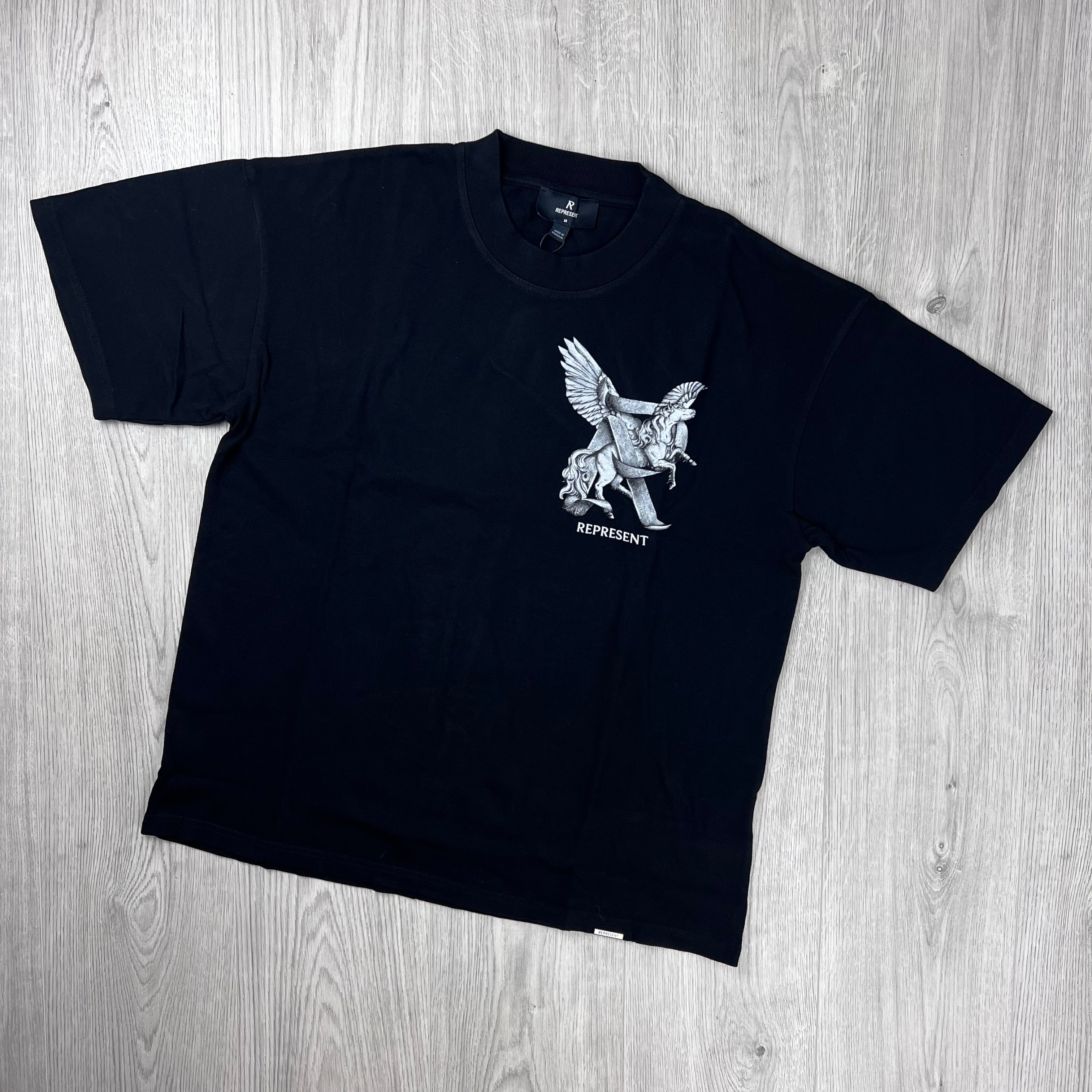 Represent 'Motion' T-Shirt -  Jet Black