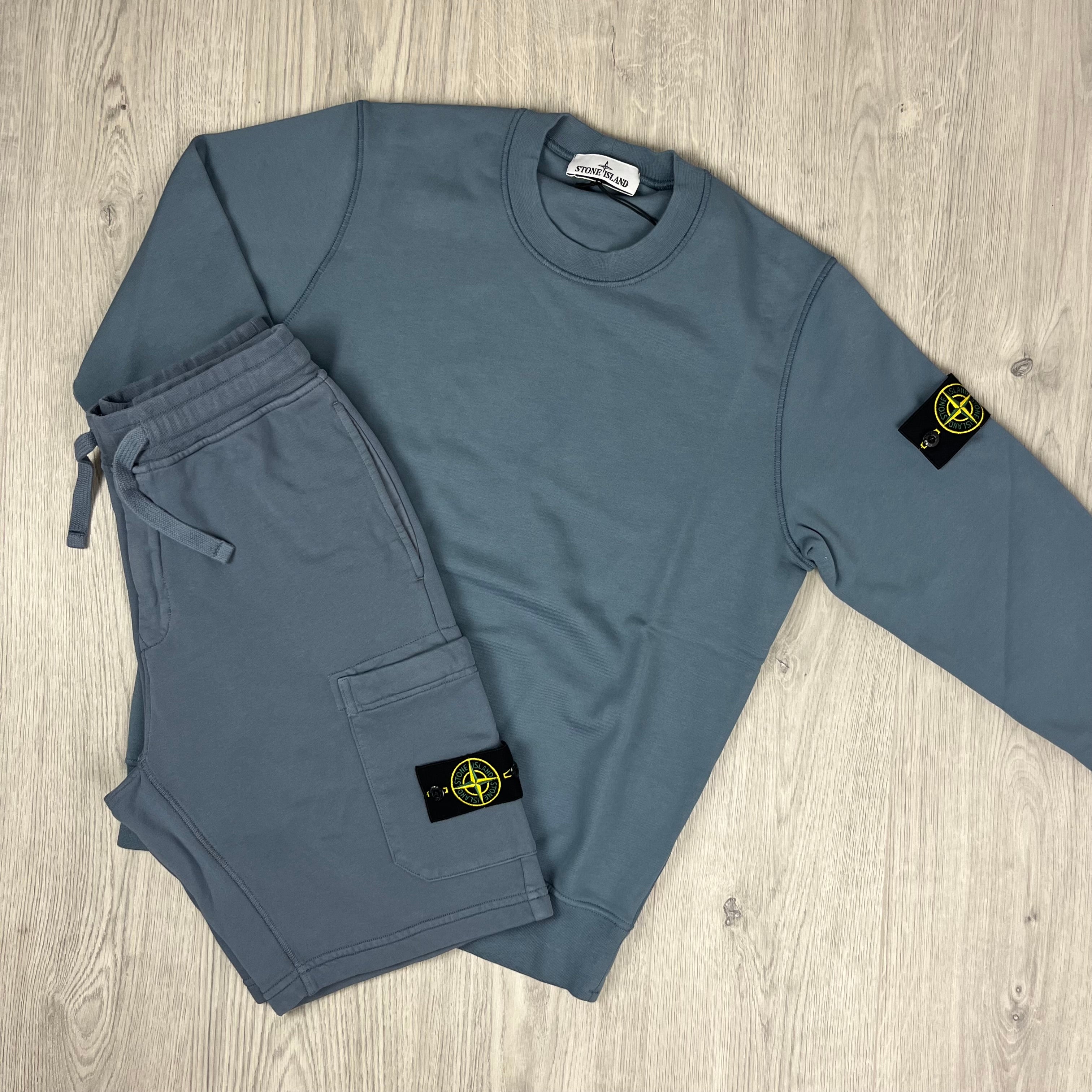 Stone Island Tracksuit - Avio Blue